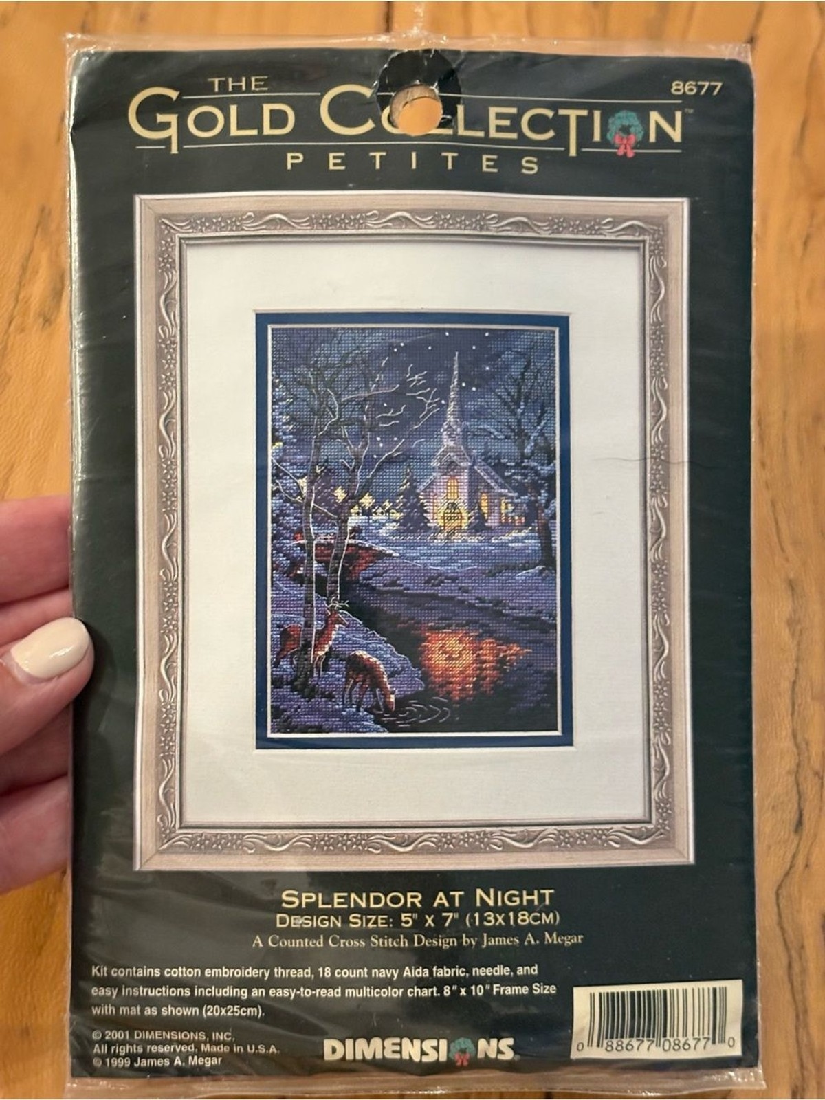 Vintage Dimensions Gold Collection Petites Splendor at Night Cross Stitch