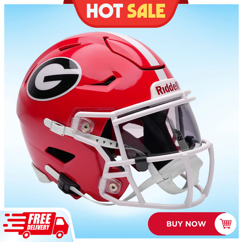 [HOT SALE] Georgia Bulldogs Riddell Speed Flex Mid-Size Helmet