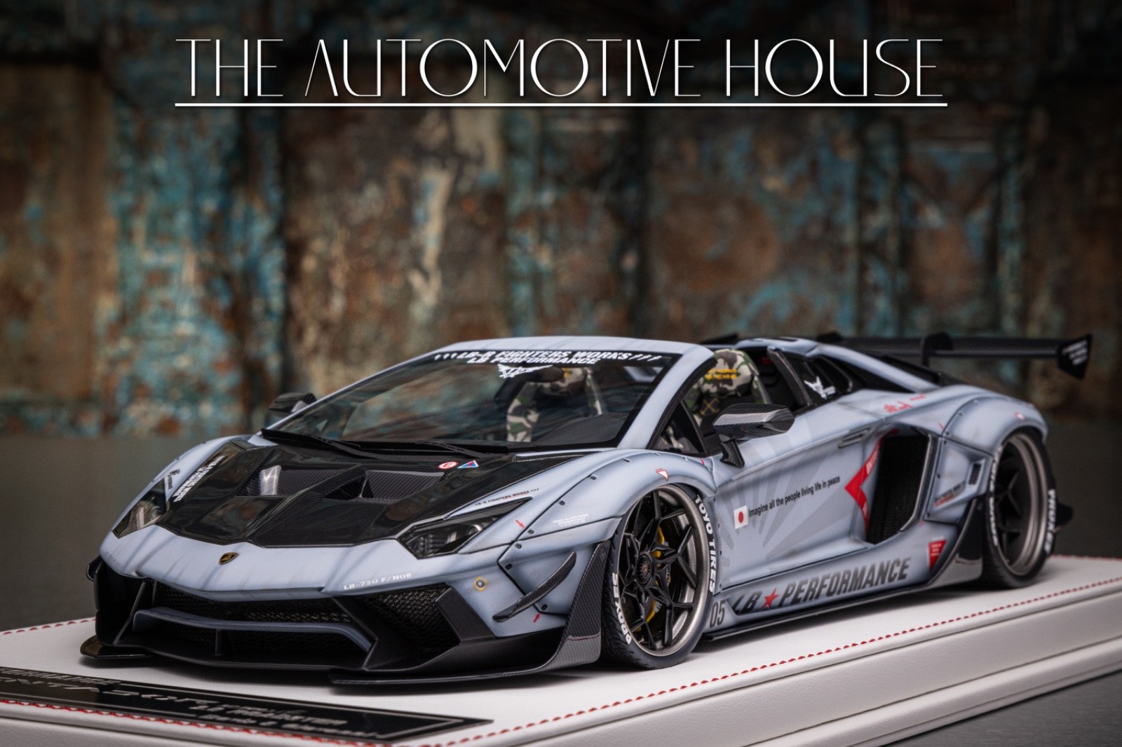 Lamborghini Aventador 2.0 Roadster LBWK (ZF) [Davis & Giovanni] 1:18 scale