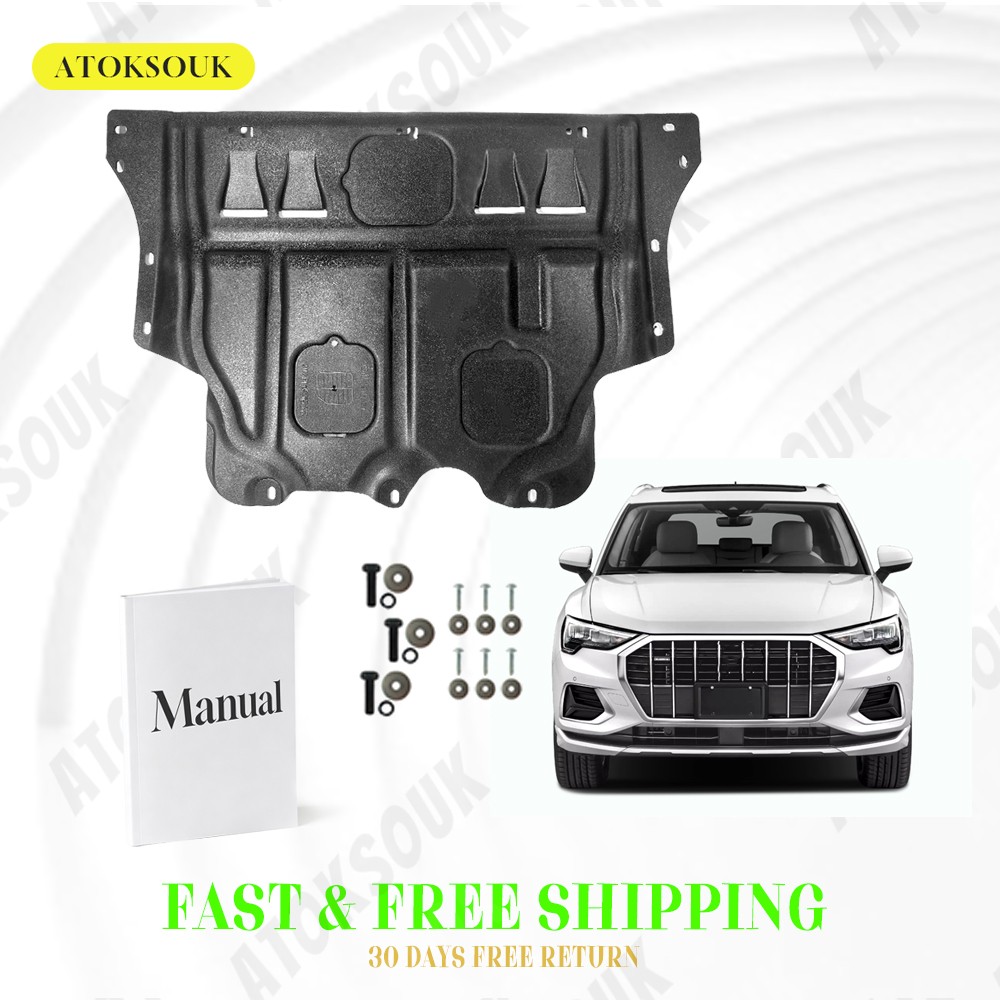 For Audi Q3 2019-2024 Engine Splash Shield Replace Original Skid Plate