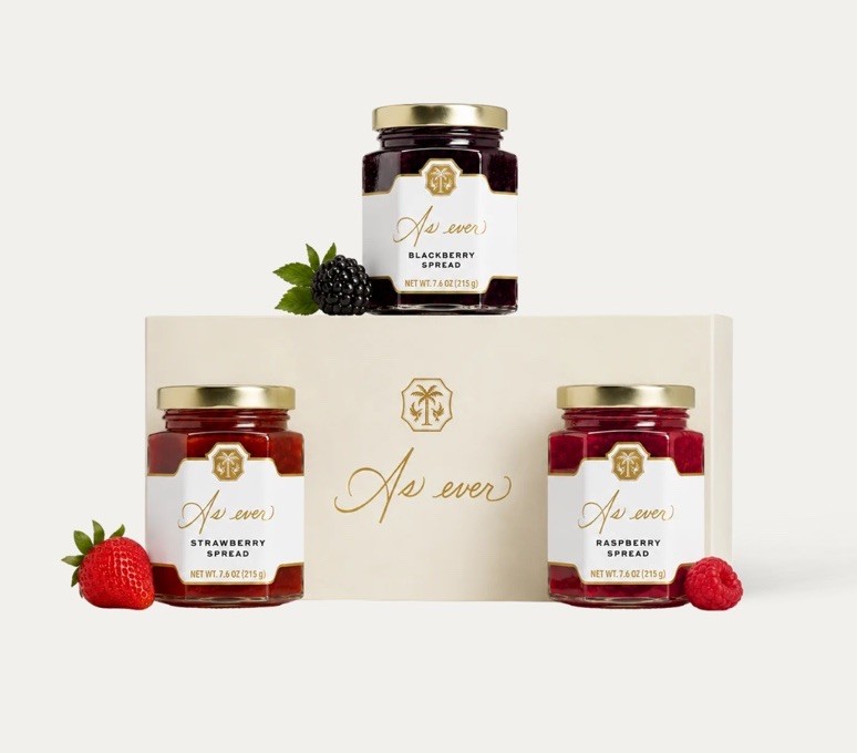 As Ever Duchess, Megan Berry Medley Trio Sun-ripened berry sweetness Spread