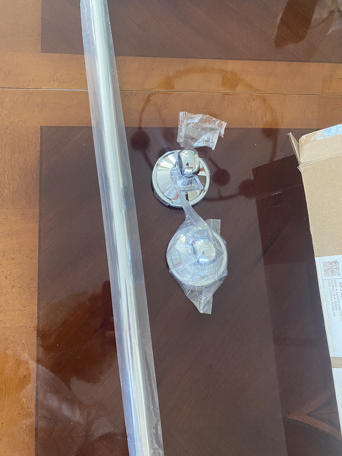 24 inch towel bar - insta mount HotelSpa Aqua Series - chrome finish 24 inch towel bar - insta mount HotelSpa Aqua Series - chrome finish