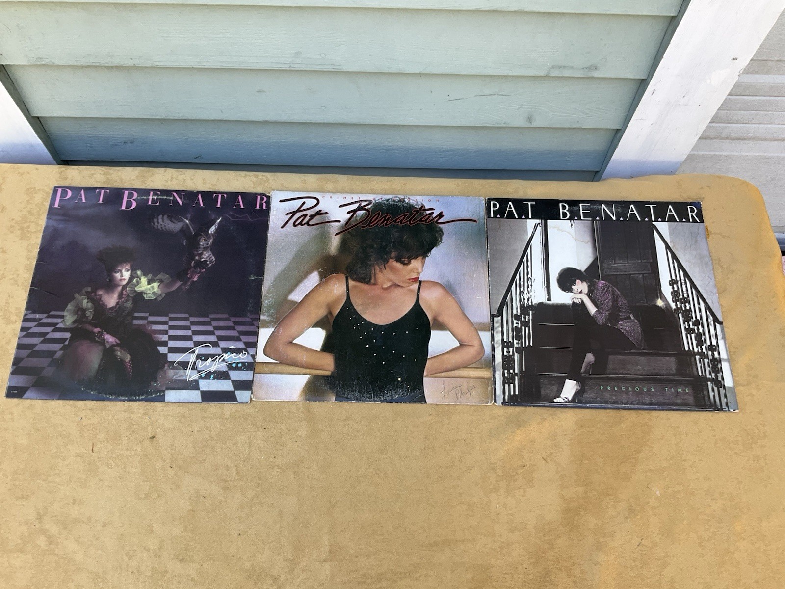 Pat Benatar Vinyl Record LP Tropico + Precious Time + Crimes of Passion-Lot Of 3
