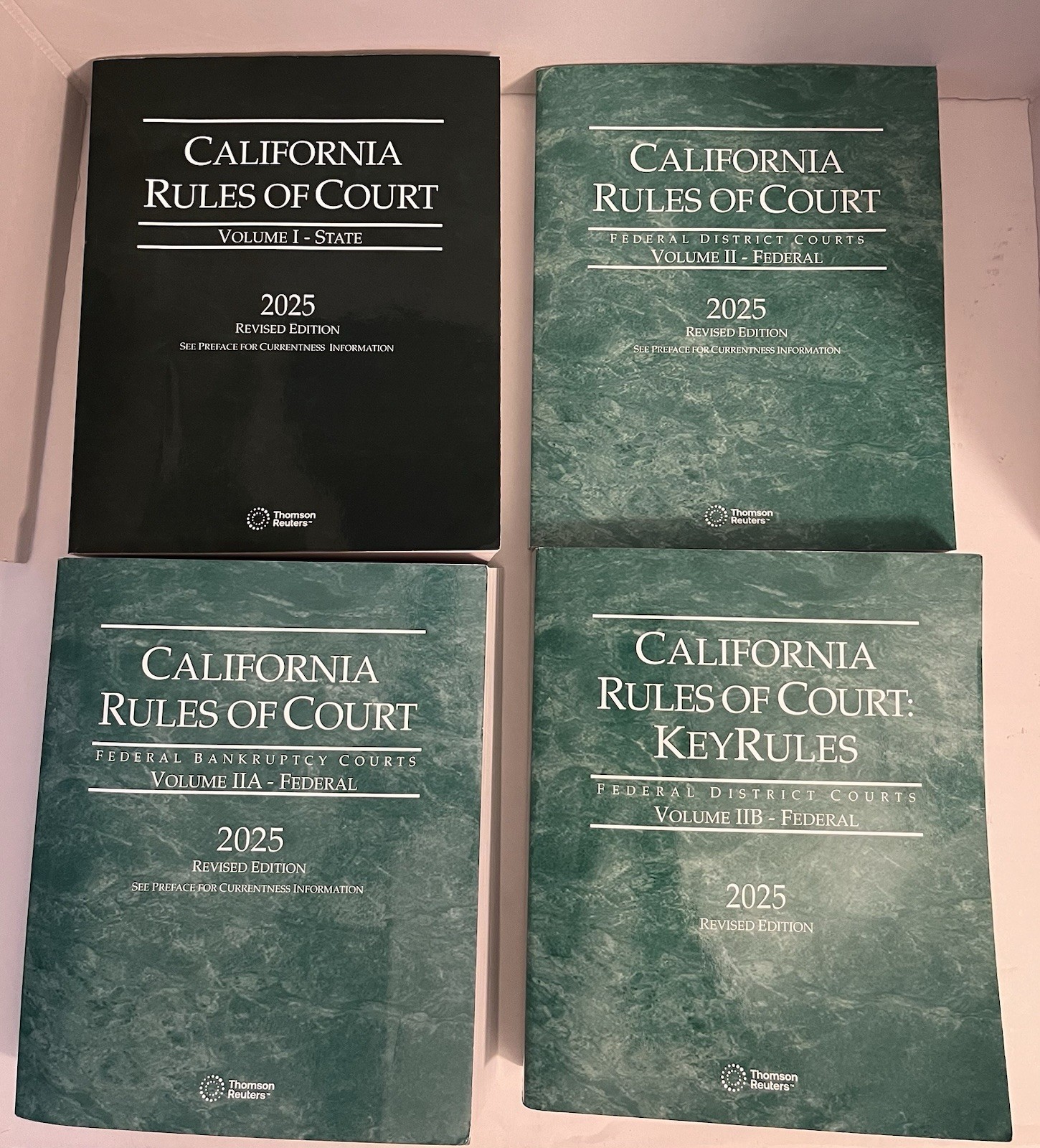 2025 California Rules Of Court Vol. l,ll,llA,llB Thomas Reuters 2025 California Rules Of Court Vol. l,ll,llA,llB Thomas Reuters