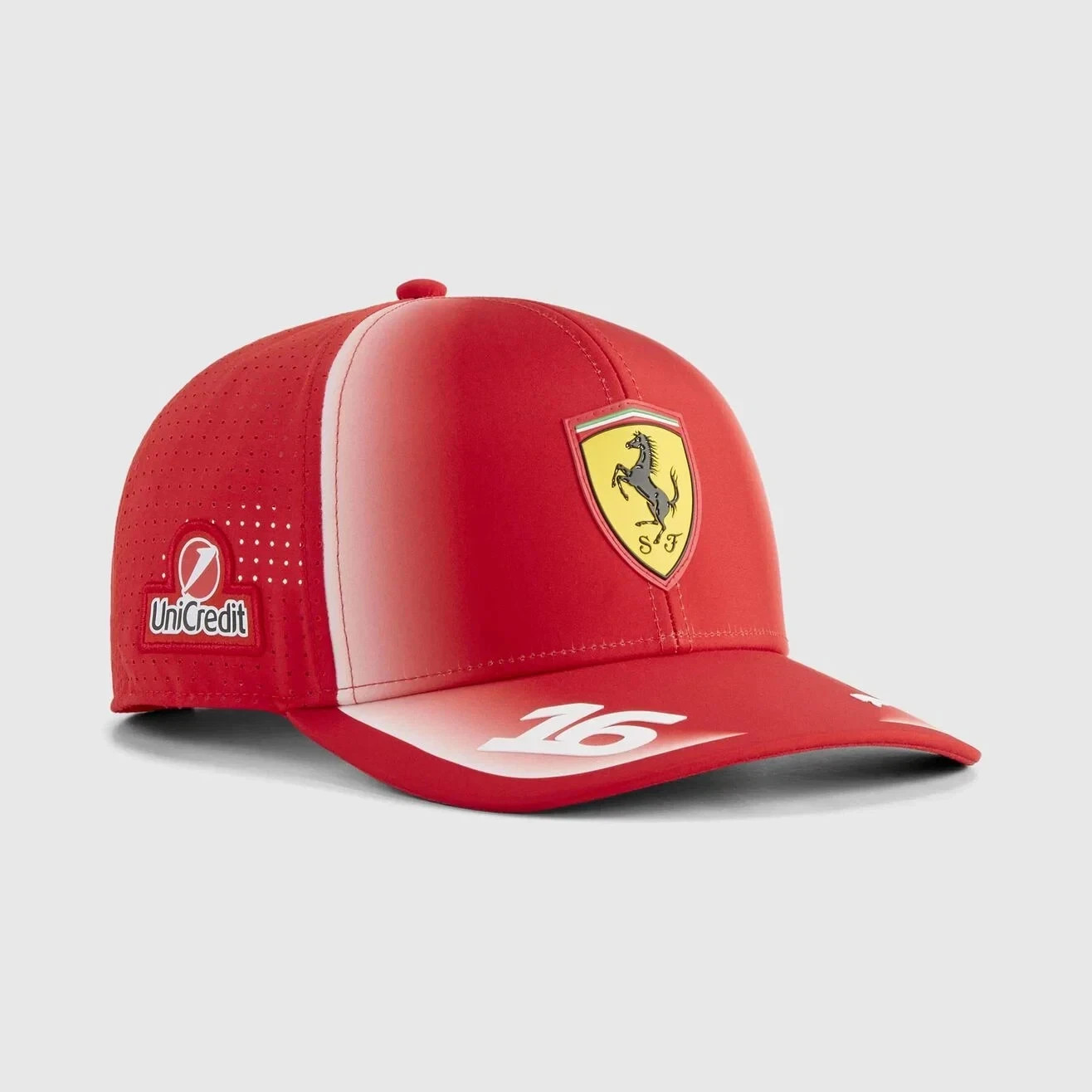 Charles Leclerc Scuderia Ferrari F1 2026 Puma Driver\'s Hat - Red - One Size Charles Leclerc Scuderia Ferrari F1 2026 Puma Driver\'s Hat - Red - One Size
