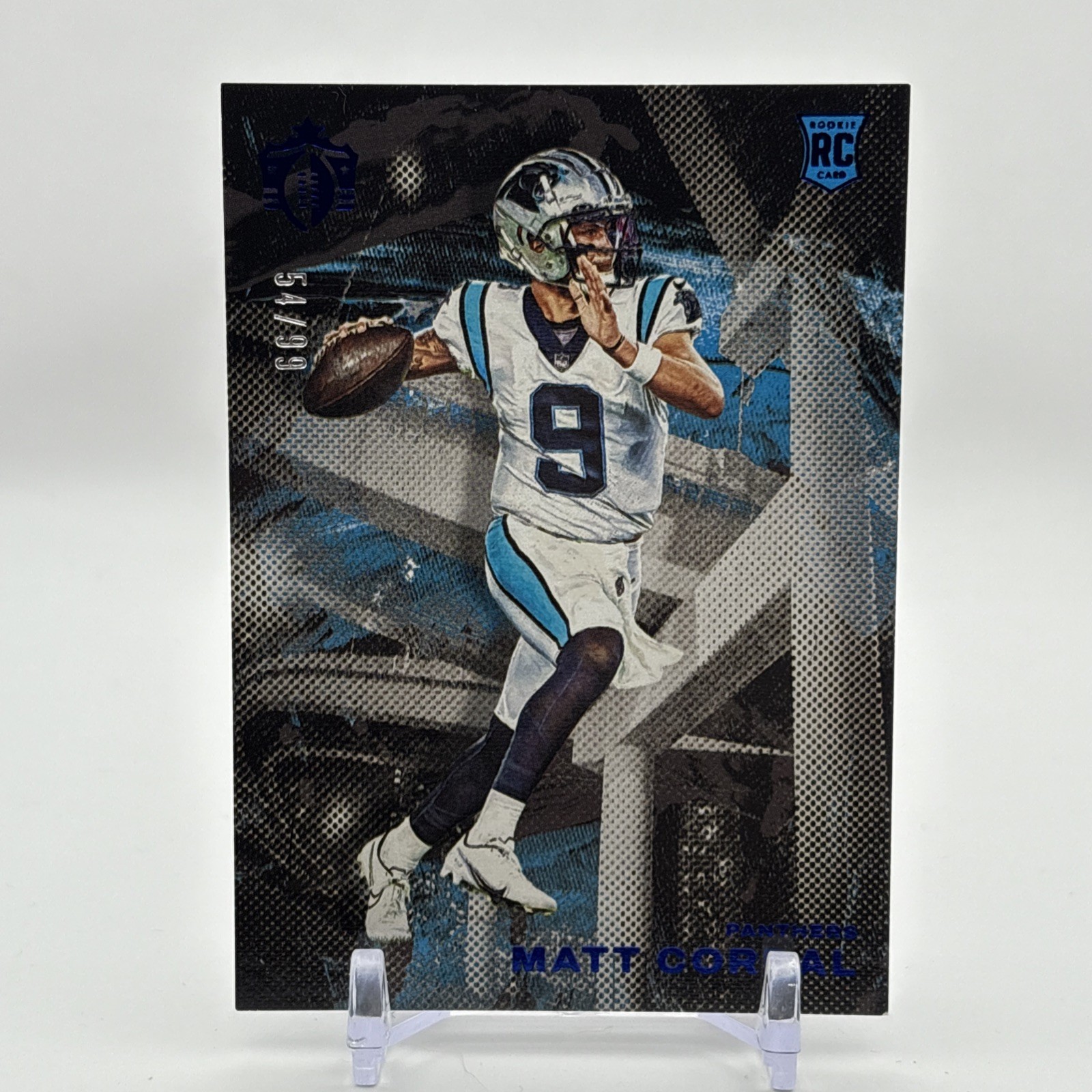 2022 Panini Chronicles Gridiron Kings Blue /99 Matt Corral #GK-3 Rookie RC