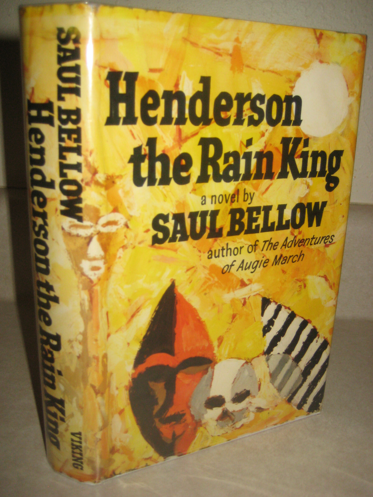 HENDERSON RAIN KING Saul Bellow FIRST EDITION 1959 Nobel Prize FIRST PRINTING