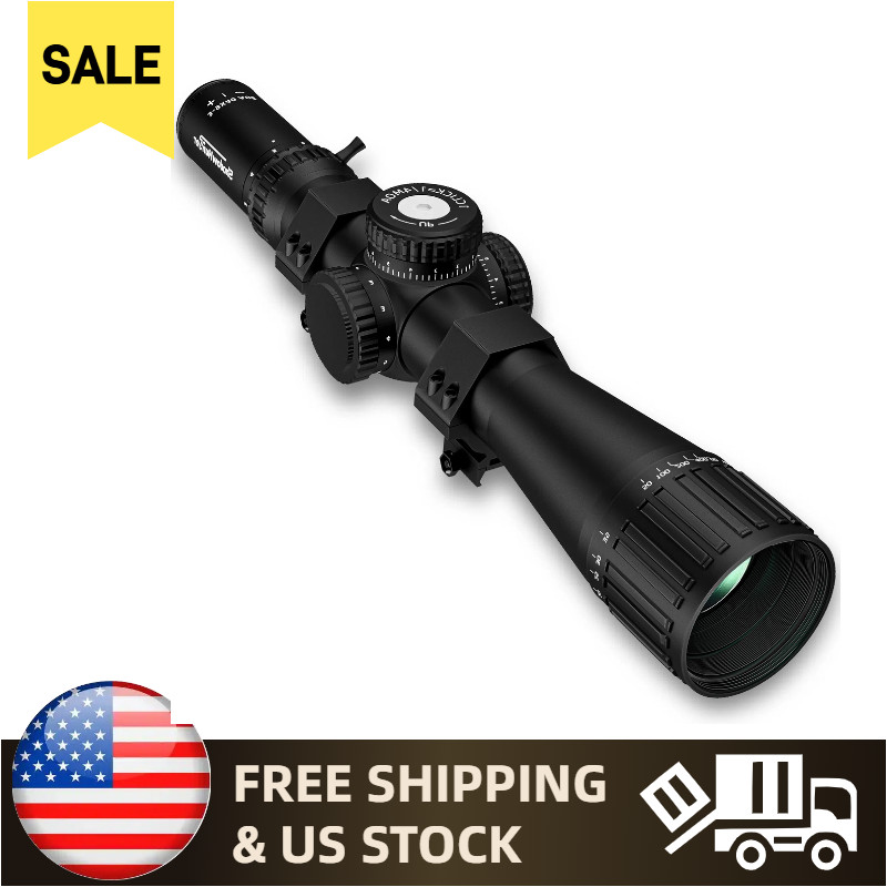 3-9x40 AO Rifle Scope for Hunting: 30mm Tube, Zero Reset, Parallax Adjust