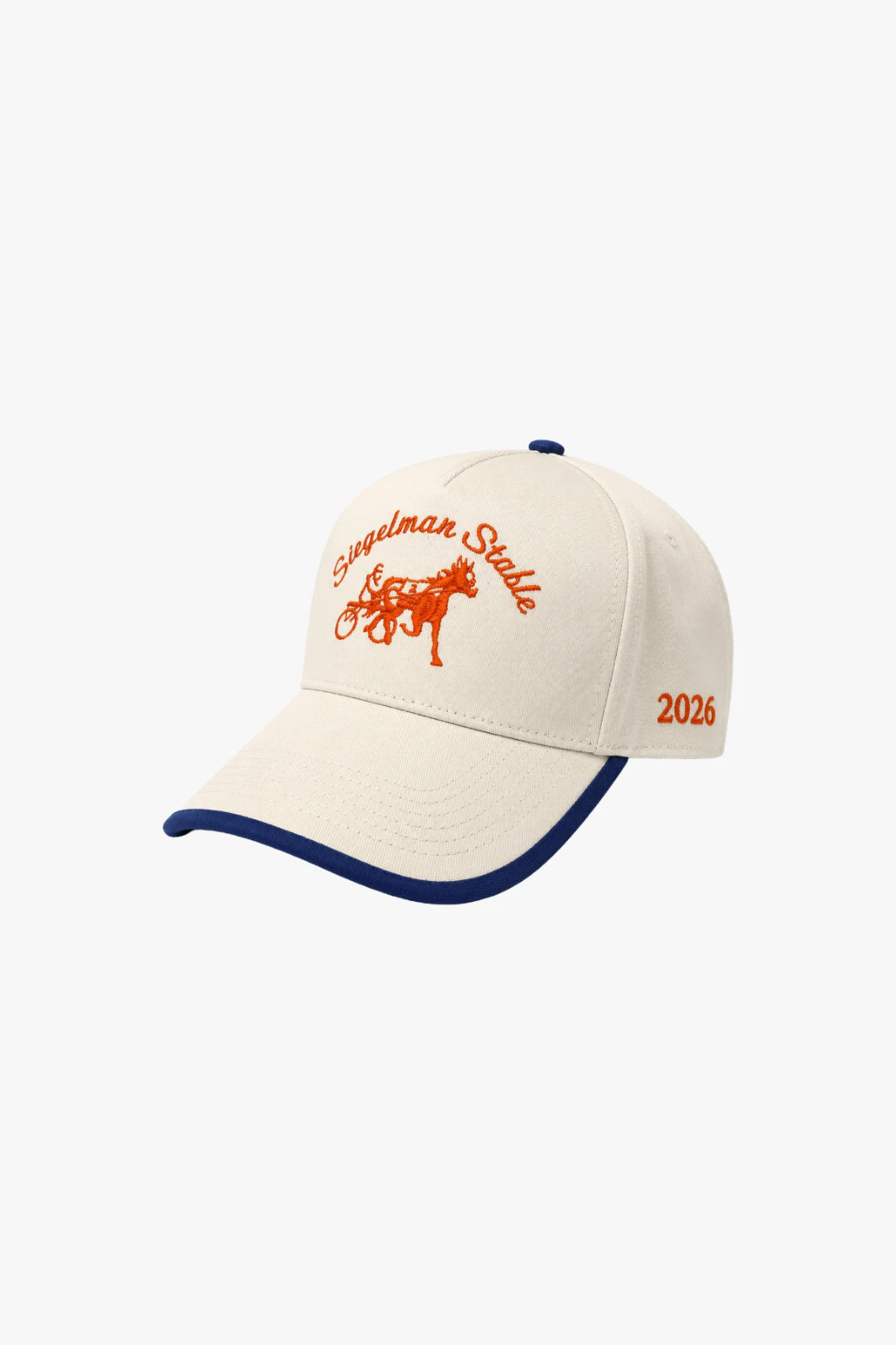 The Siegelman Stable x New York Knicks 2026 NBA Champions Hat | Cream and Blue