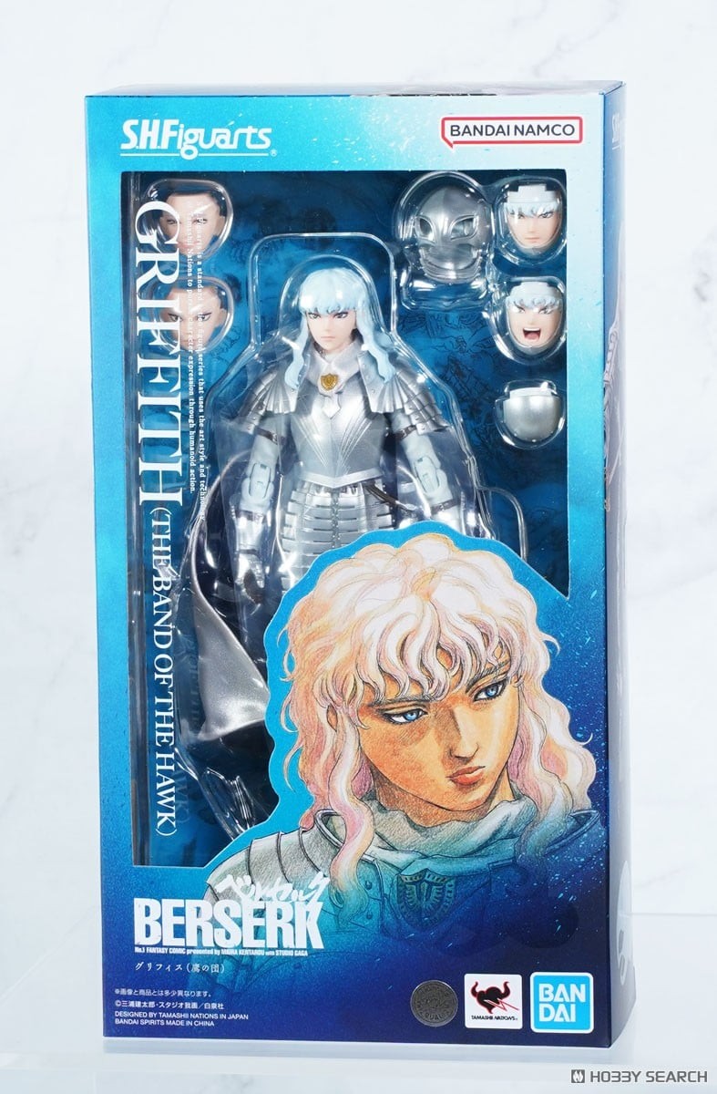 In-Stock Bandai S.H.Figuarts Griffith (Band Of Hawks) (Berserk)
