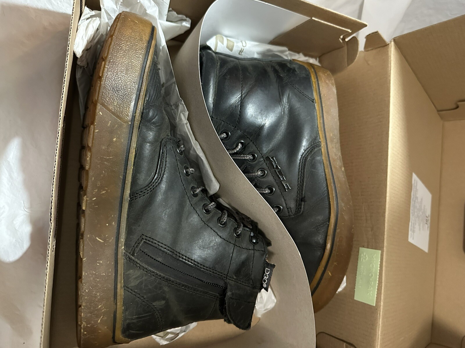 $210 Read Pls TCX Dartwood WP Men\'s Boots - Black - US Size 7M / 8.5 Wom