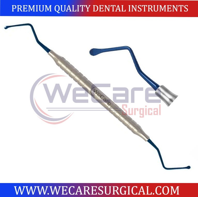 Dental Lucas Curette 2.5mm Mini Bone Serrated Curettes Surgical instruments Dental Lucas Curette 2.5mm Mini Bone Serrated Curettes Surgical instruments