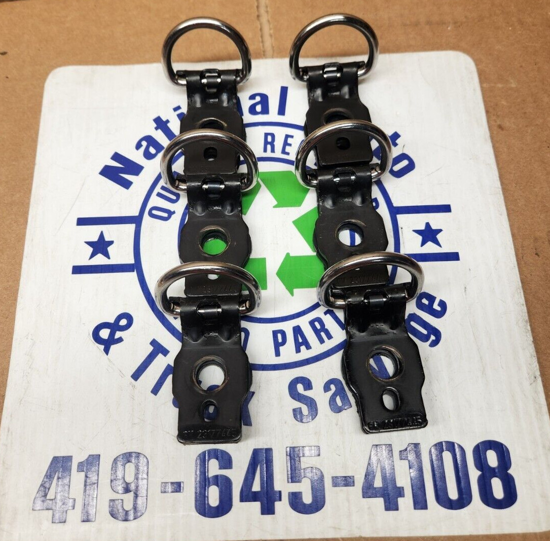 16-23 Chevy Express GMC Savana Cargo Van Chrome D Hooks Cargo Tie Down 3 Pair 16-23 Chevy Express GMC Savana Cargo Van Chrome D Hooks Cargo Tie Down 3 Pair