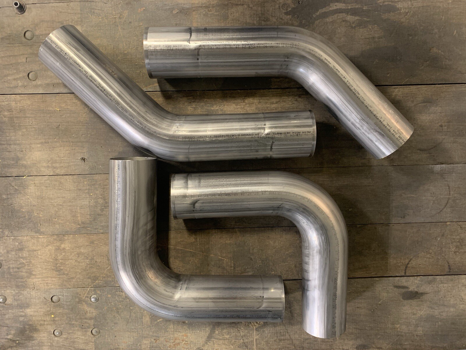 3.5” 304 Stainless Exhaust Kit 