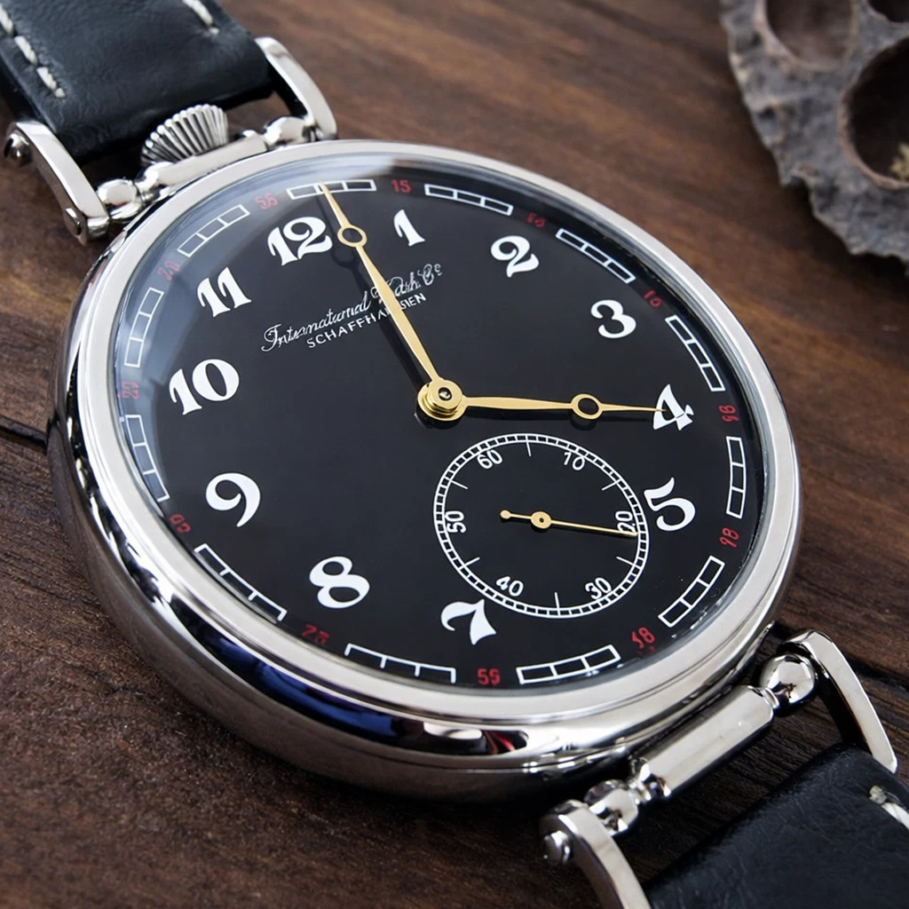 Vintage IWC Marriage Watch Molnija 3602 Pocket Conversion Custom 50mm Rare 18J
