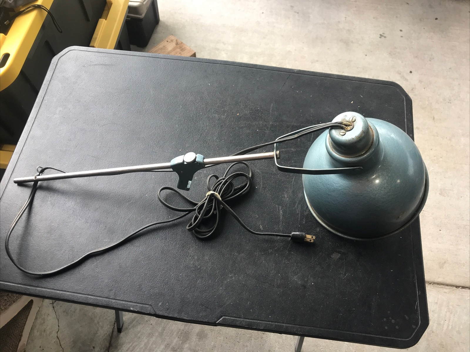 Bretford Articulating VTG 50s MCM Industrial Metal Pharmacy Floor Lamp No Tripod Bretford Articulating VTG 50s MCM Industrial Metal Pharmacy Floor Lamp No Tripod