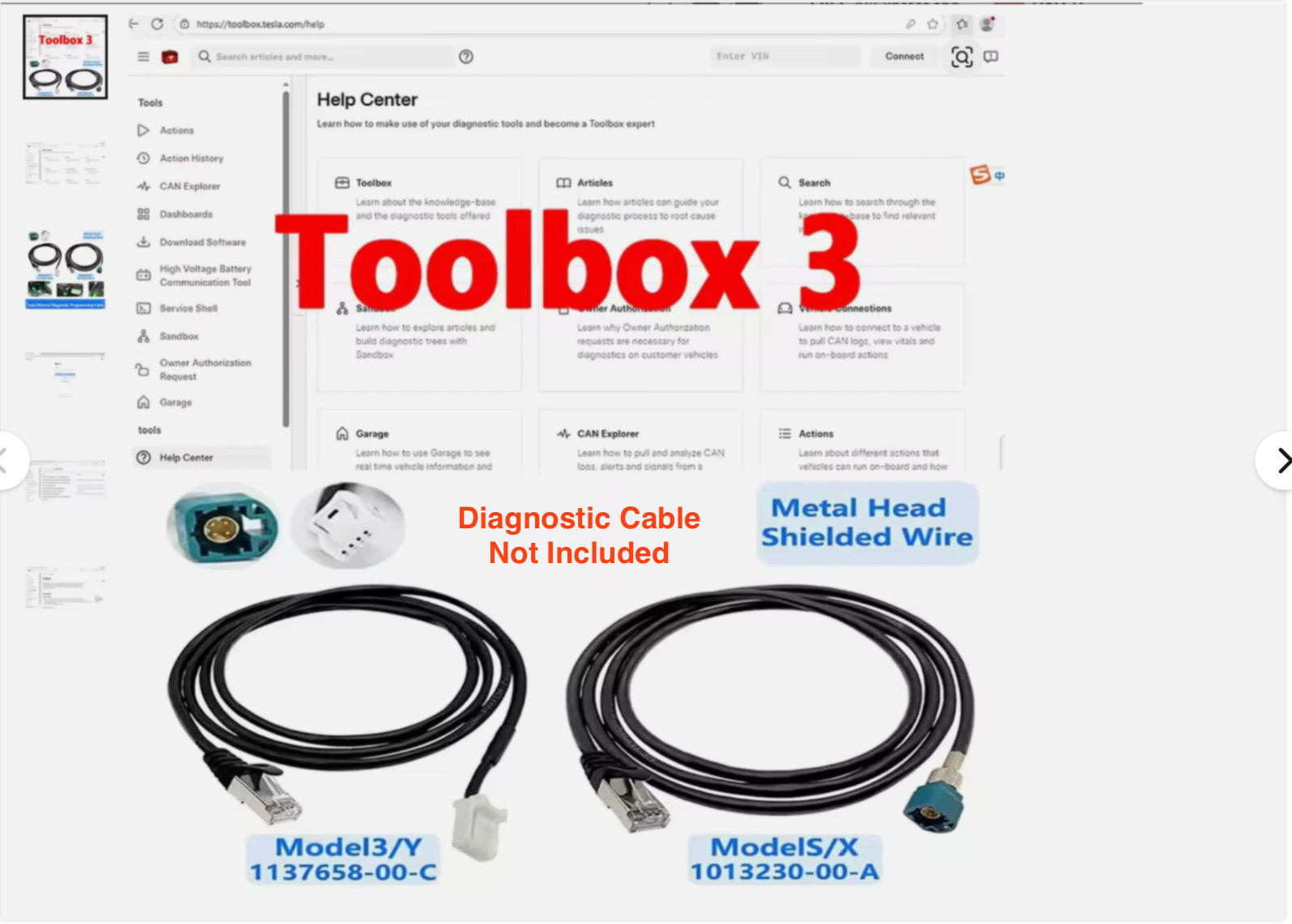 Tesla Toolbox 3 Diagnostic Software 30 days (1-Month) subscription available Tesla Toolbox 3 Diagnostic Software 30 days (1-Month) subscription available