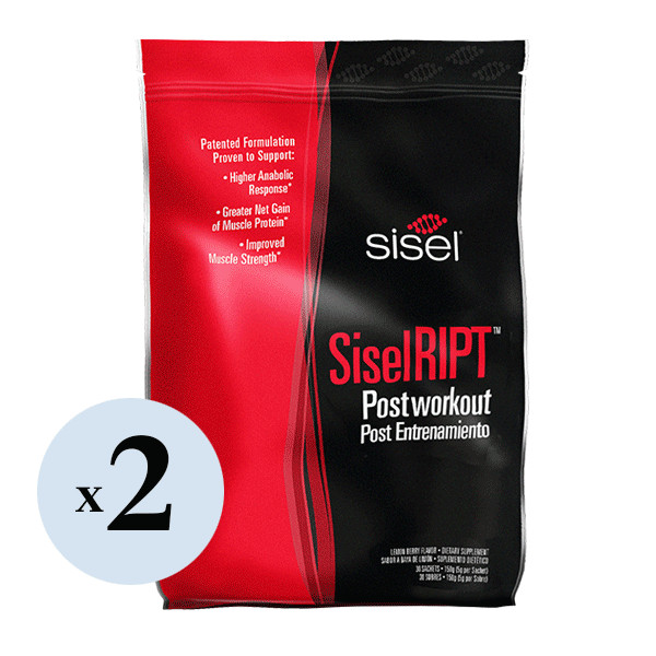 NEW Sisel SiselRIPT™ Lemon Berry (2 Pack) Post-Workout Exp 2028