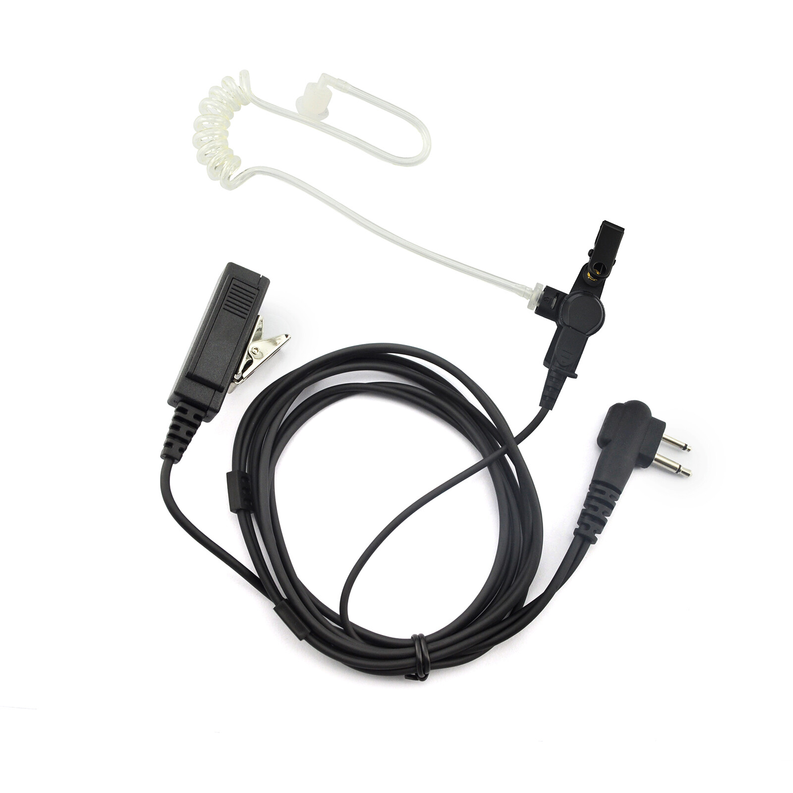 Wholesale 2-Wire Acoustic Tube PTT Earpiece for Motorola Radios CP200D, CLS1410