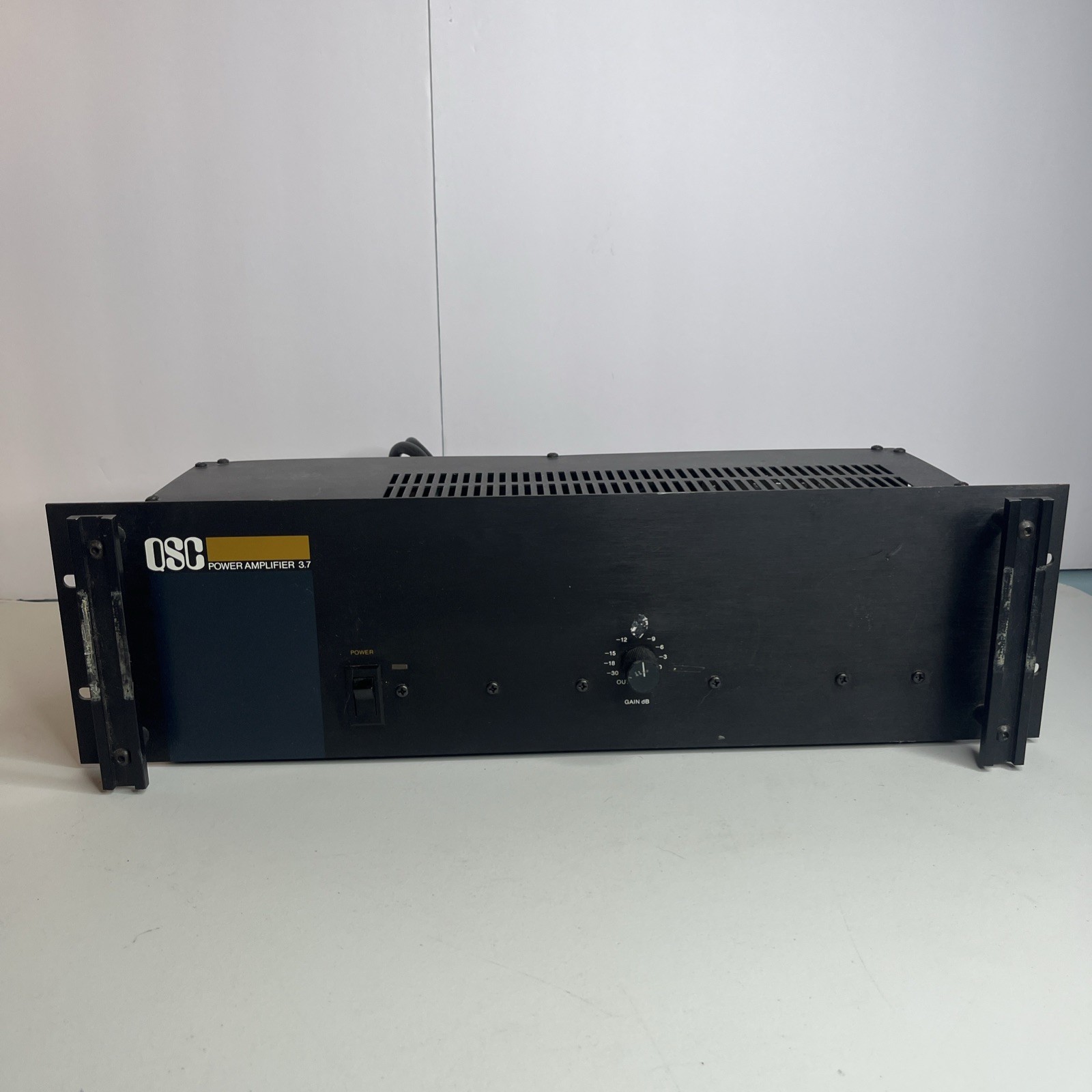 Vintage QSC Power Amplifier A3.7 Made In USA Vintage QSC Power Amplifier A3.7 Made In USA