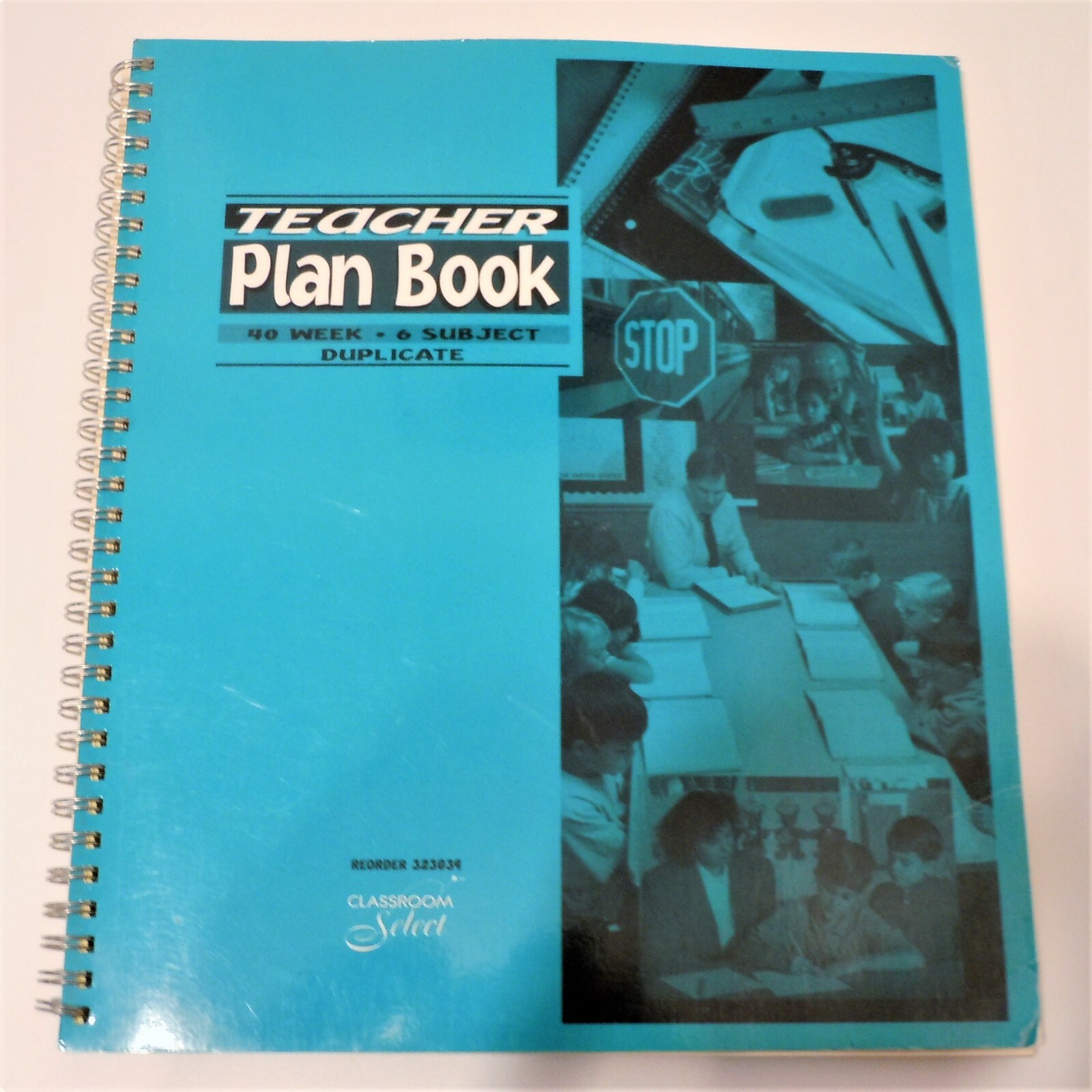 Teacher Plan Book Classroom Select 40-Week 6 Subject Duplicate Spiral Bound Blue Teacher Plan Book Classroom Select 40-Week 6 Subject Duplicate Spiral Bound Blue