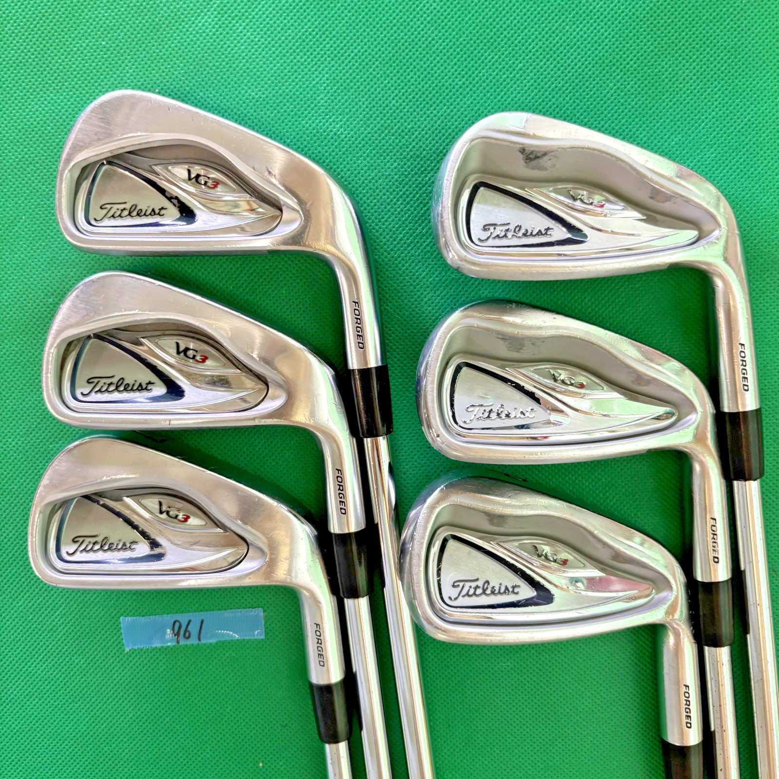 Titleist VG3 2014 Forged Iron Set 6pcs 5-Pw Stiff Dynamic Gold S200 Steel Shaft