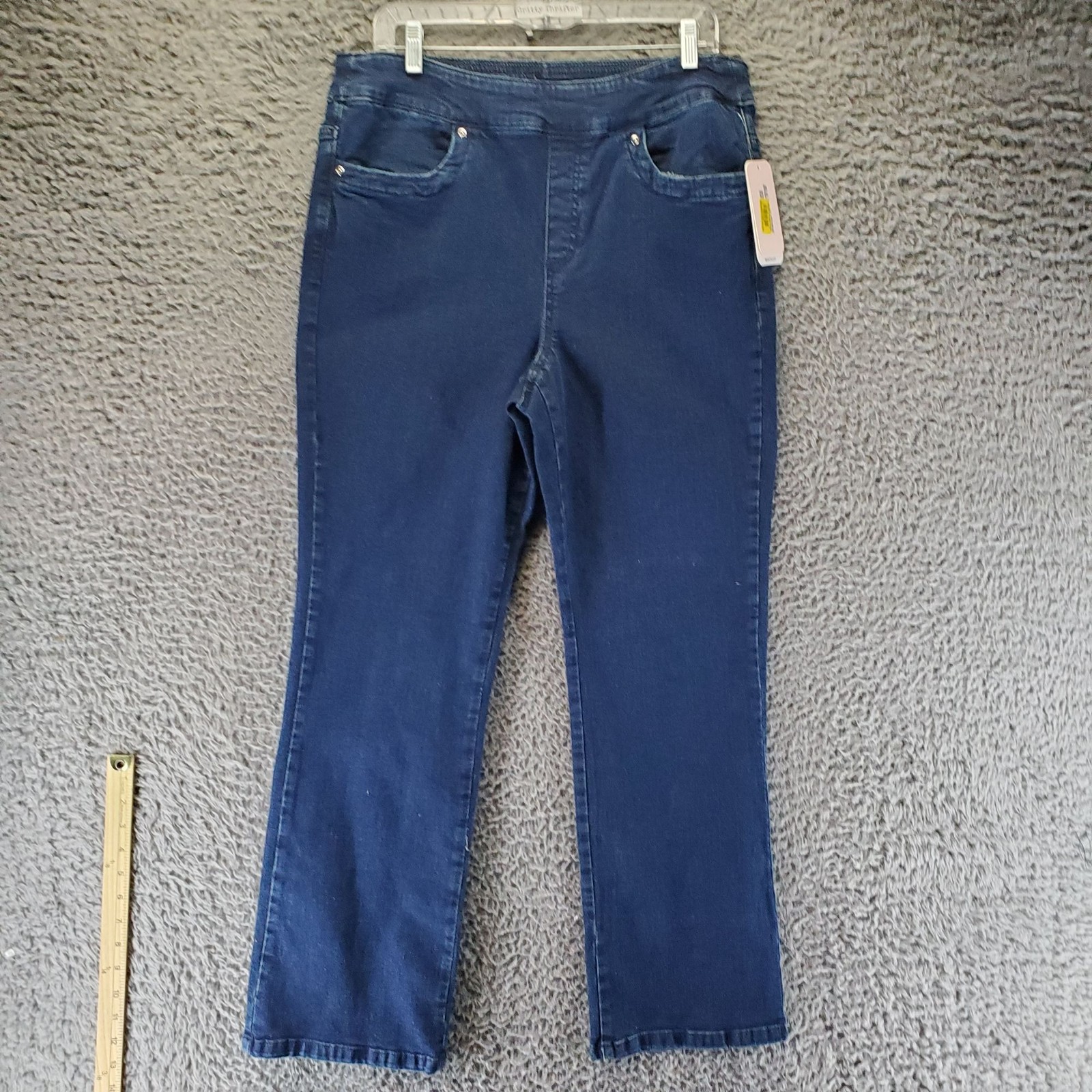 Allison Daley Womens Jeans 18 Short Blue Petite Stretch Denim *NWT*
