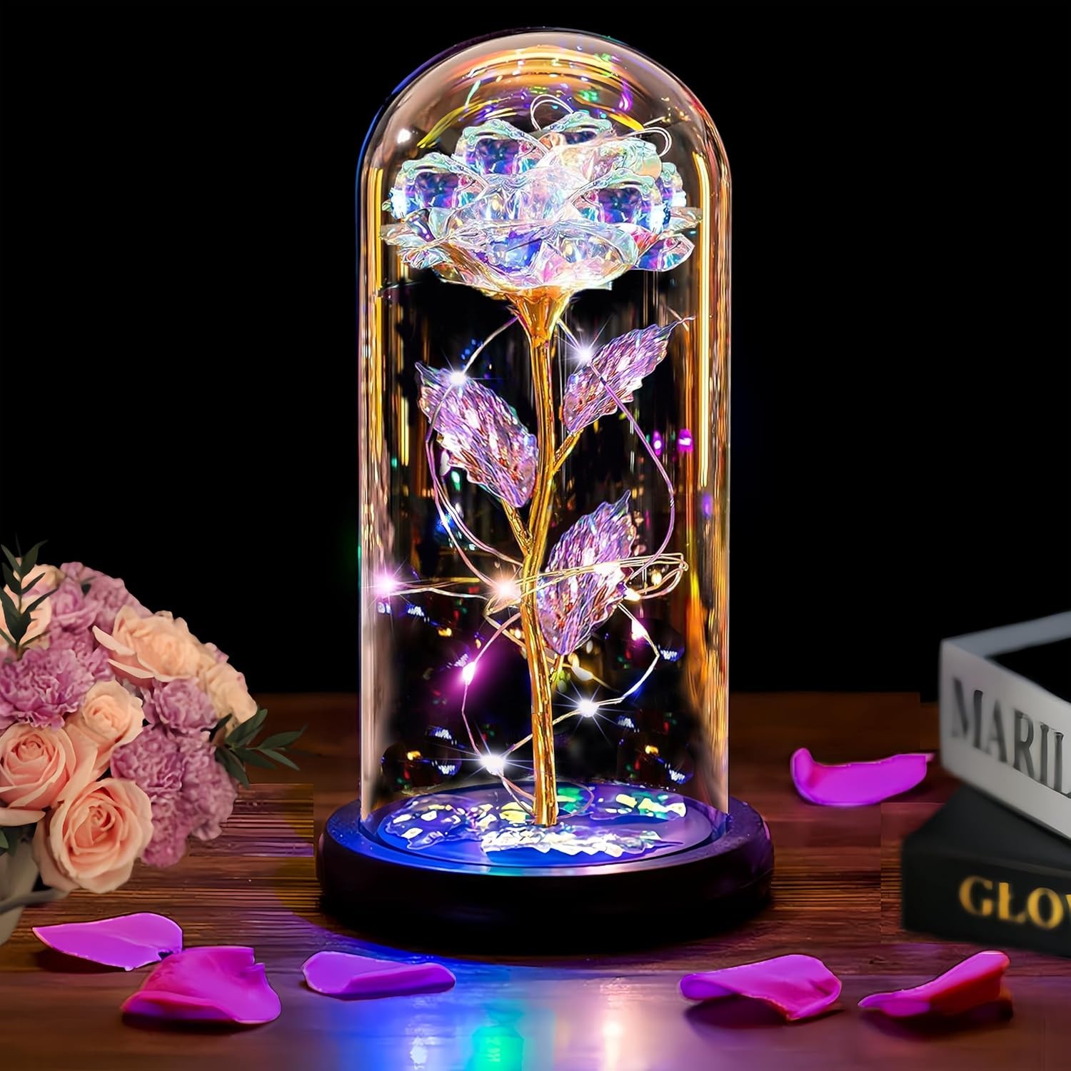 Mothers Day Rose Flowers Gifts for Mom Wife Women Grandma,Mothers Day Presents W