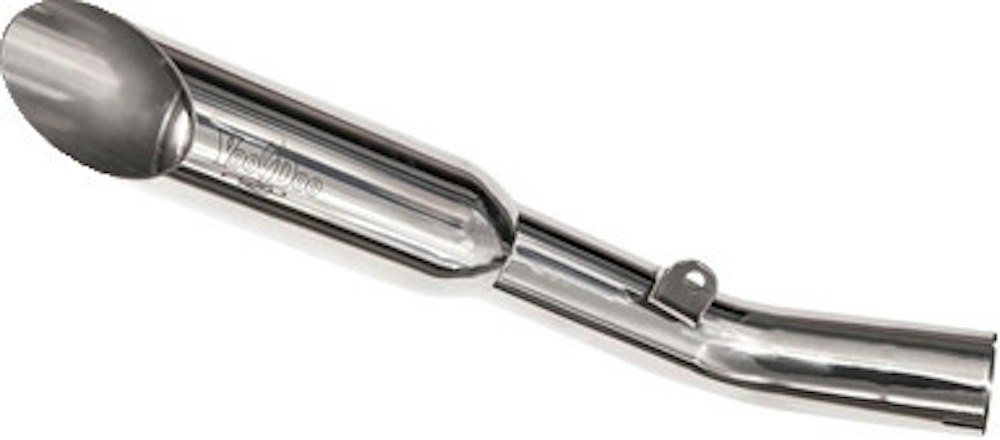Voodoo Shorty Slip-On Exhaust Polished Suzuki GSXR 600/750 06-07 VEGSXR6/7K6P