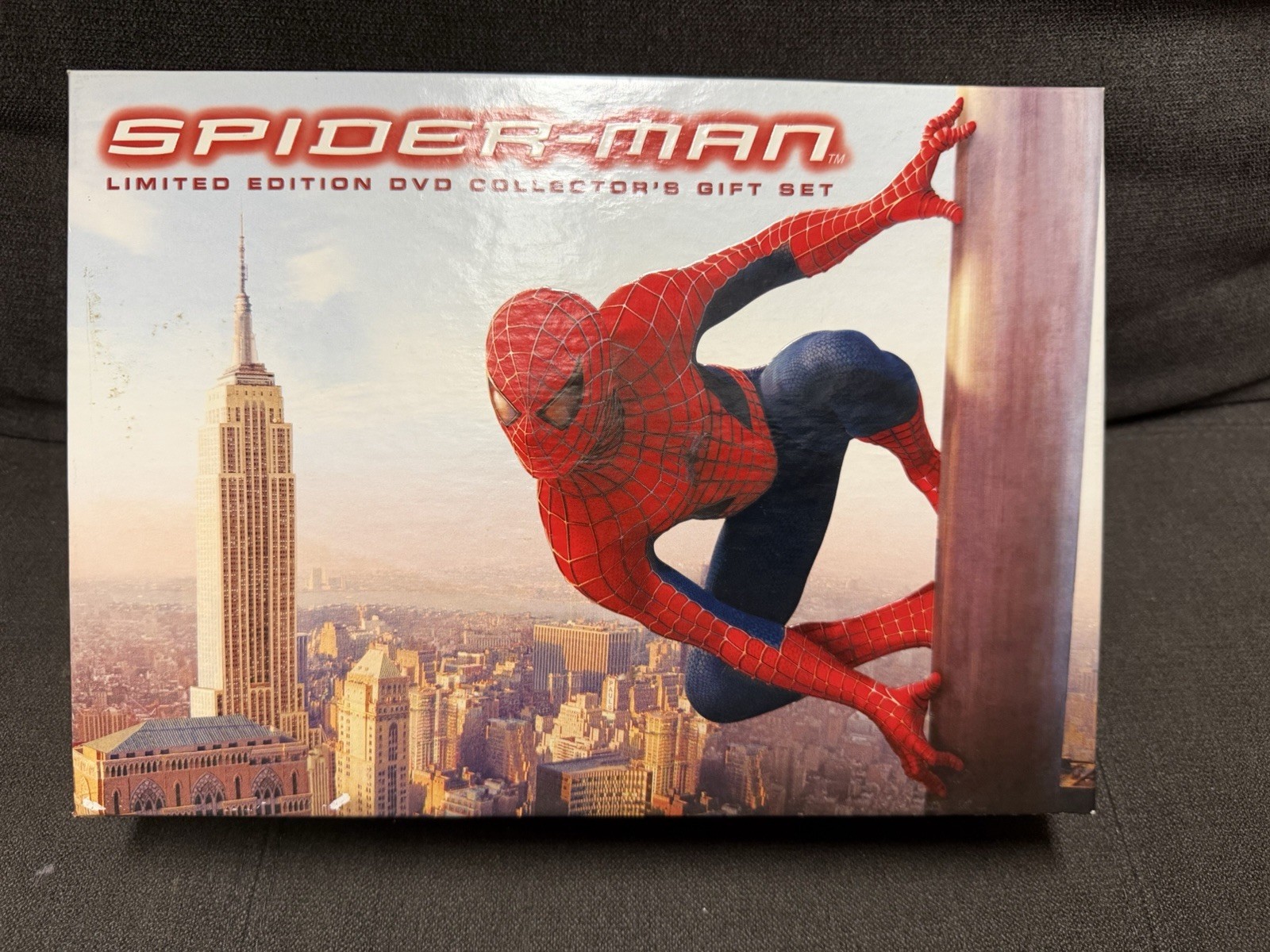 Spider-Man Limited Edition DVD Collector\'s Gift Set COMPLETE