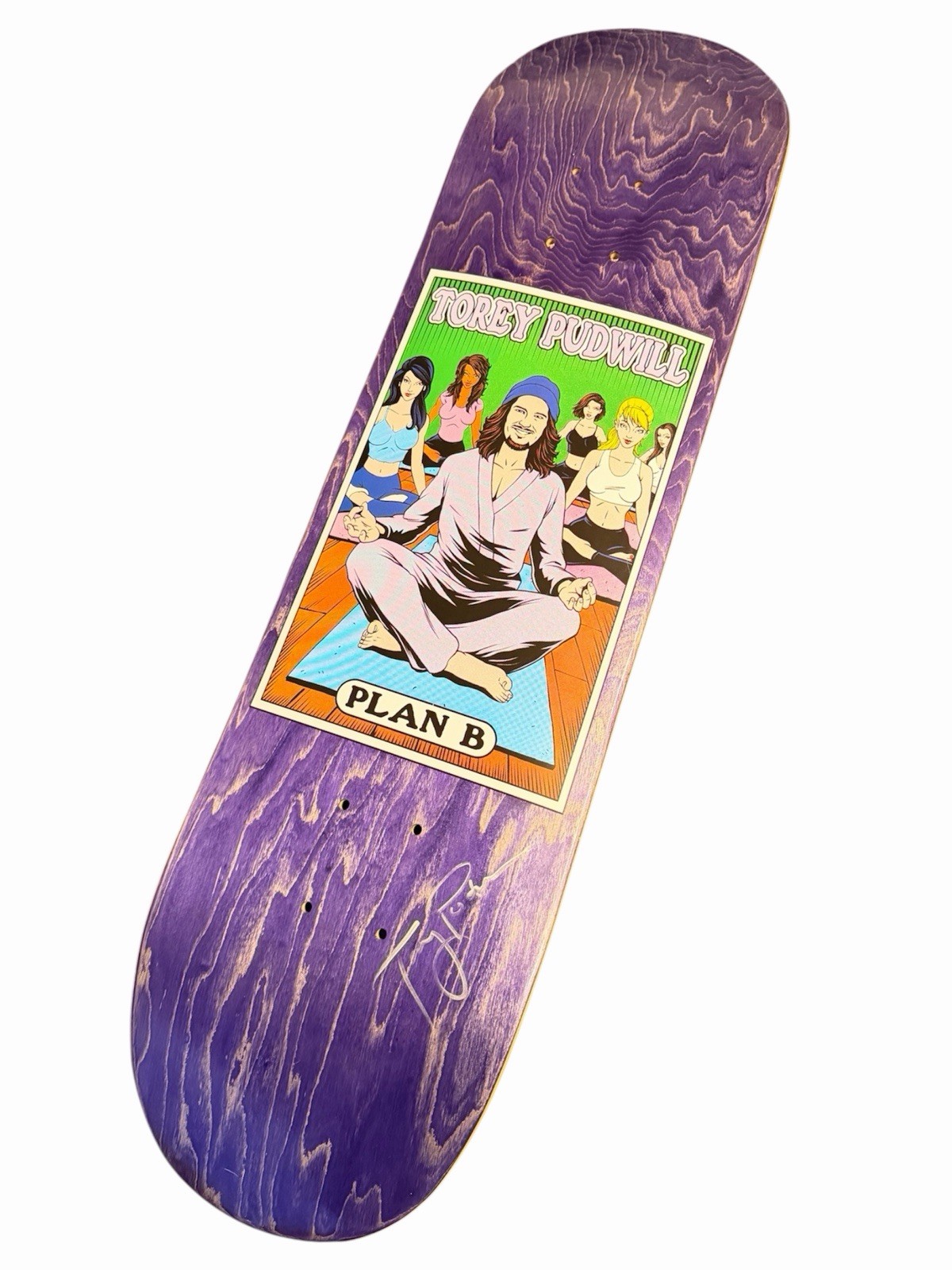 Torey Pudwill Signed Skateboard Deck Plan B Rare Thank You Skateboards Signed Torey Pudwill Signed Skateboard Deck Plan B Rare Thank You Skateboards Signed