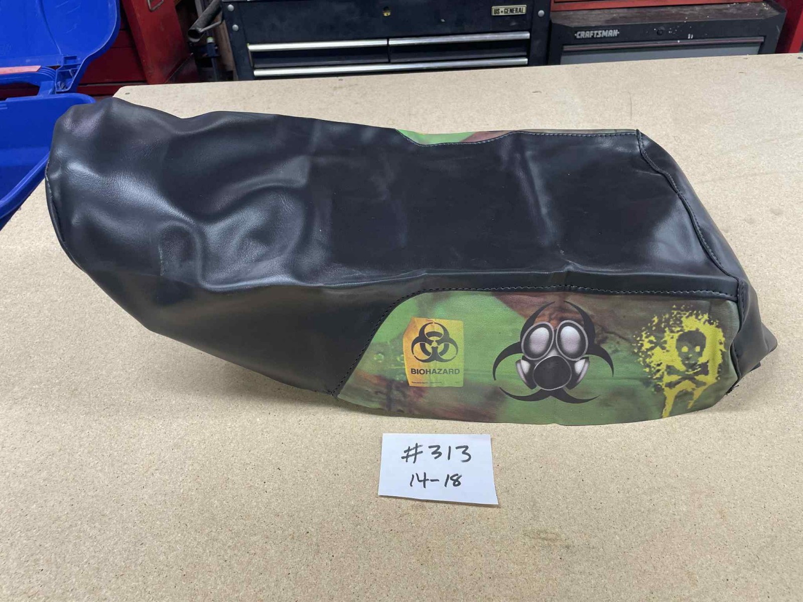 Kawasaki KXT250 Tecate 3 250 Seat Cover Black Seat Cover