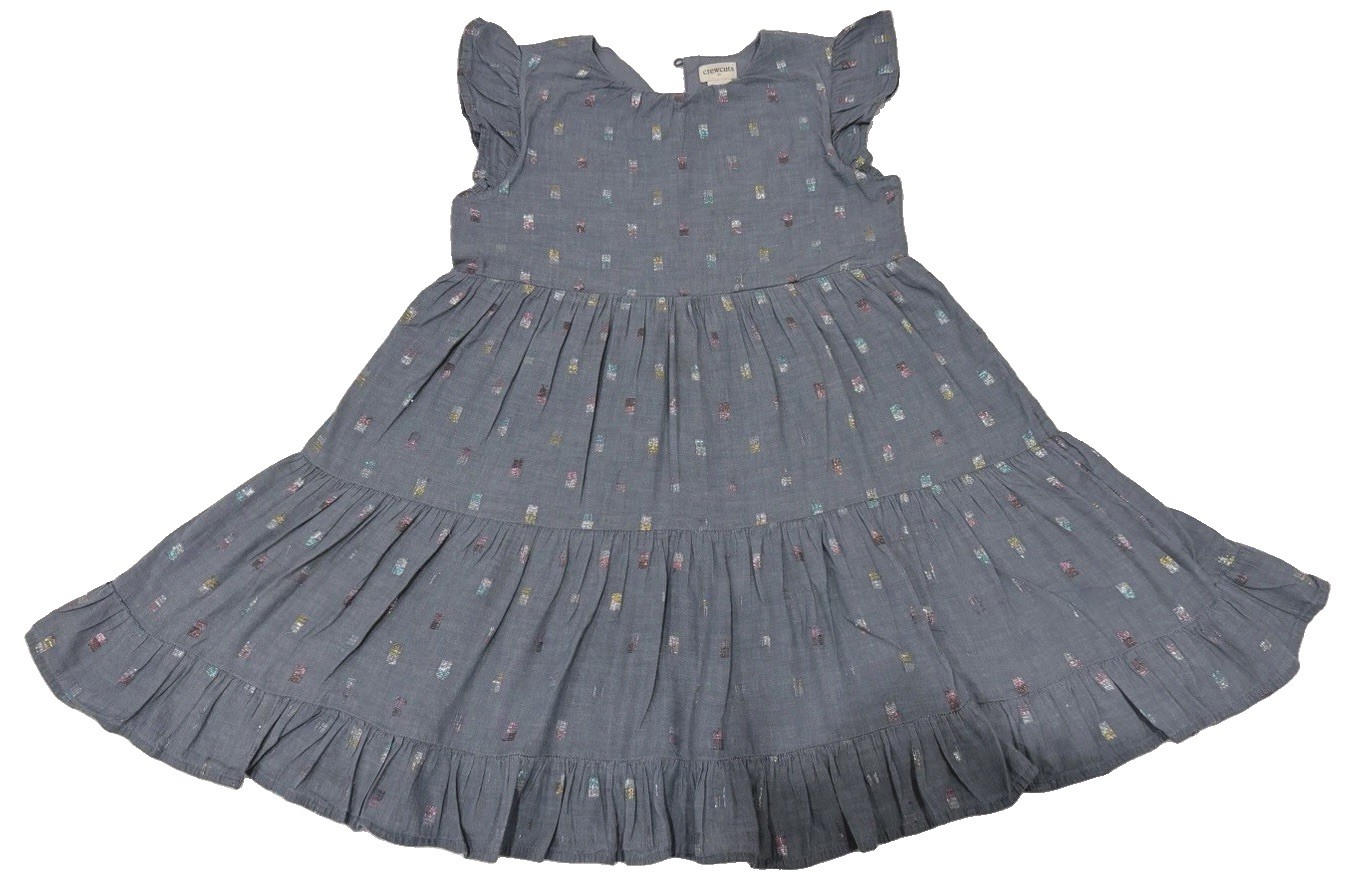 Crewcuts By J crew Cotton Tiered Dress Size 7 Crewcuts By J crew Cotton Tiered Dress Size 7