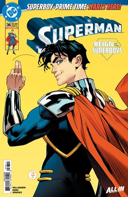 SUPERMAN #36 CVR A DAN MORA (UPC MISPRINT EDITION)