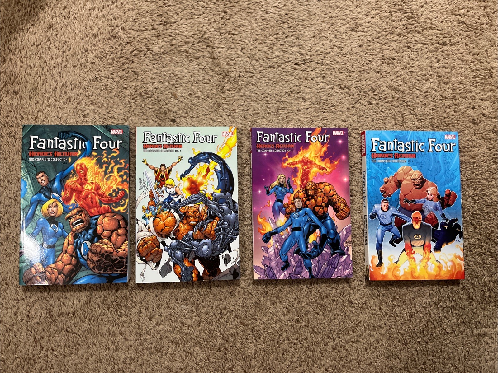 Fantastic Four Heroes Return Vol 1-4 Complete Collection