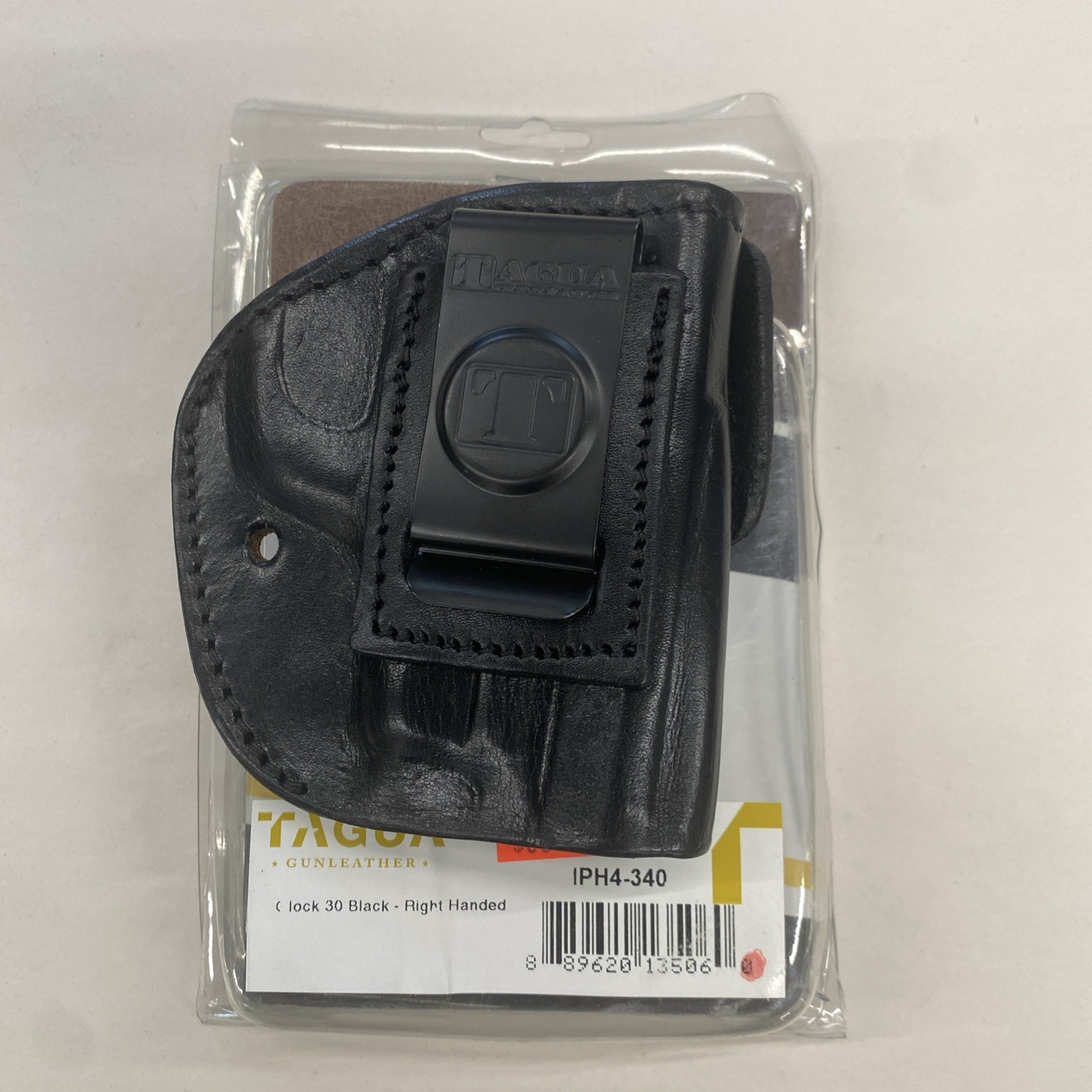 Tagua Gunleather IPH4-340 Holster BLK Right-Hand for Glock 30, M0447 Tagua Gunleather IPH4-340 Holster BLK Right-Hand for Glock 30, M0447