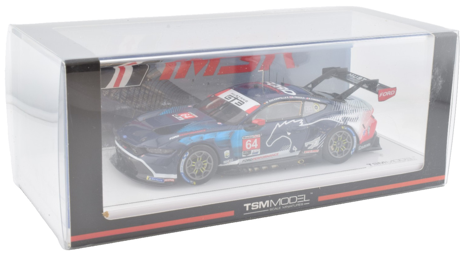 TSM-Model Ford Mustang GT3 - Multimatic - 2025 24hrs Daytona 1:43 Car TSM430921