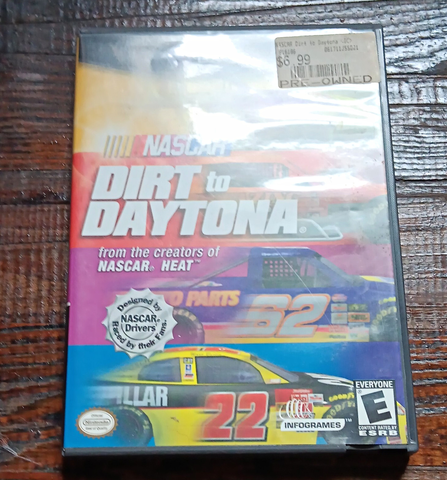 Infogrames NASCAR: Dirt to Daytona (Nintendo GameCube, 2002) Manual Included Infogrames NASCAR: Dirt to Daytona (Nintendo GameCube, 2002) Manual Included