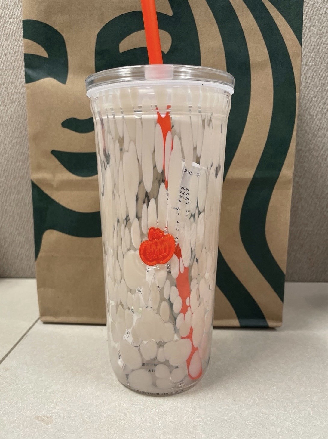 🎃NWT Starbucks Fall 2026 Limited Edition Glass Pumpkin Tumbler