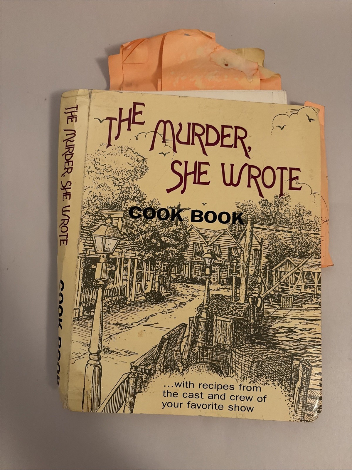 1995 Murder She Wrote Cookbook Cast Crew 1ST ED SPIRAL BOUND + AUTHOR NOTES 1995 Murder She Wrote Cookbook Cast Crew 1ST ED SPIRAL BOUND + AUTHOR NOTES