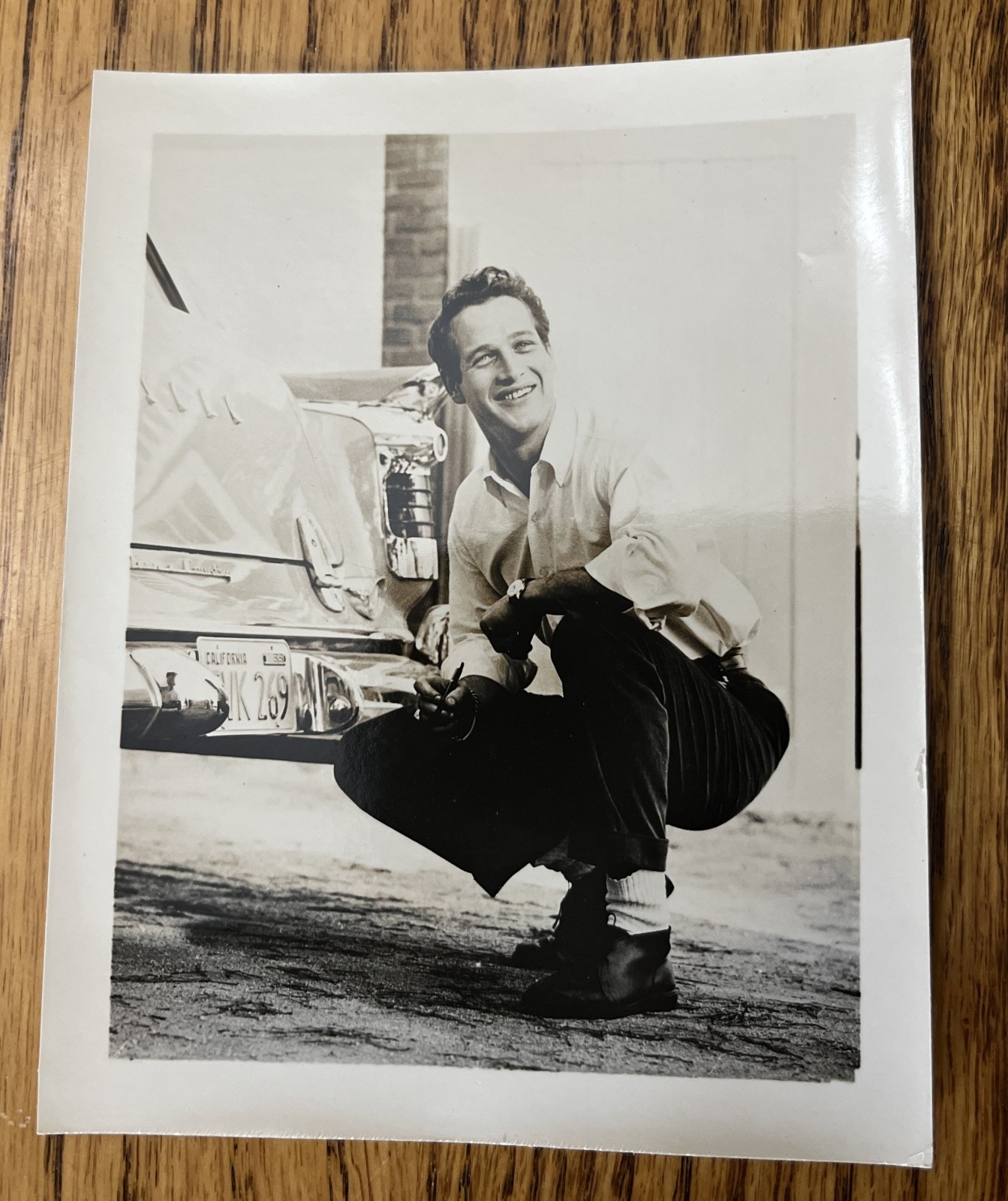 Orig Vintage 1956 Photo Hollywood Actor PAUL NEWMAN