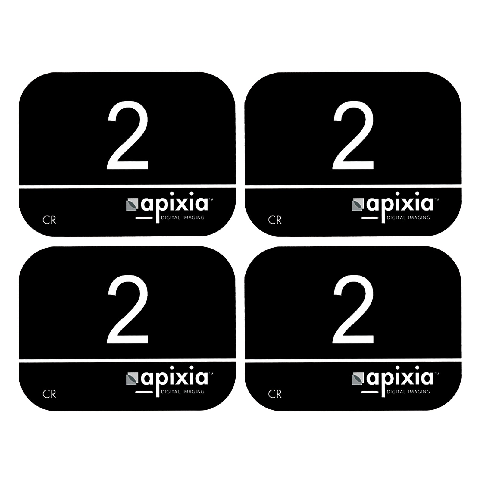 Dental 4x Size #2 APIXIA Phosphor Plates PSP Digital Imaging