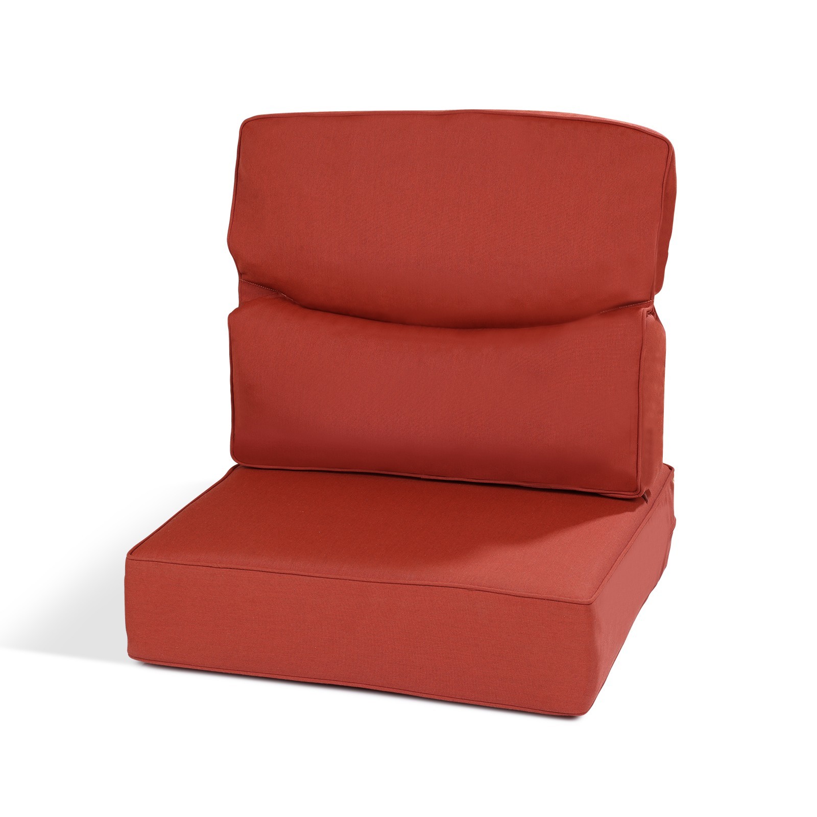 Aoodor 24x24x6in Outdoor Sumbrella Deep Seat Chair Cushion Set, Portable Handle