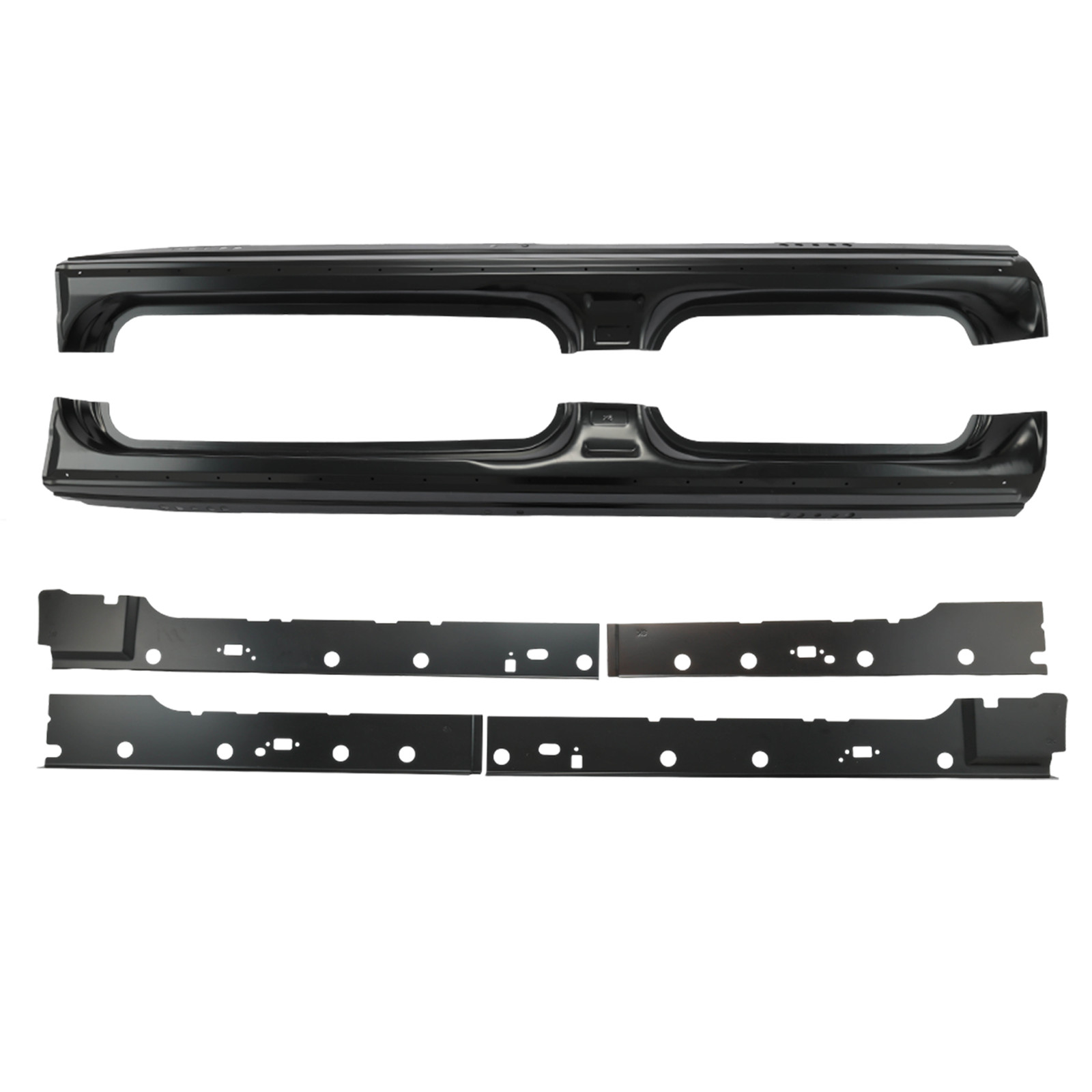 Inner Outer Rocker Panels For 2009-2014 Ford F150 Super Crew Cab Left Right Pair
