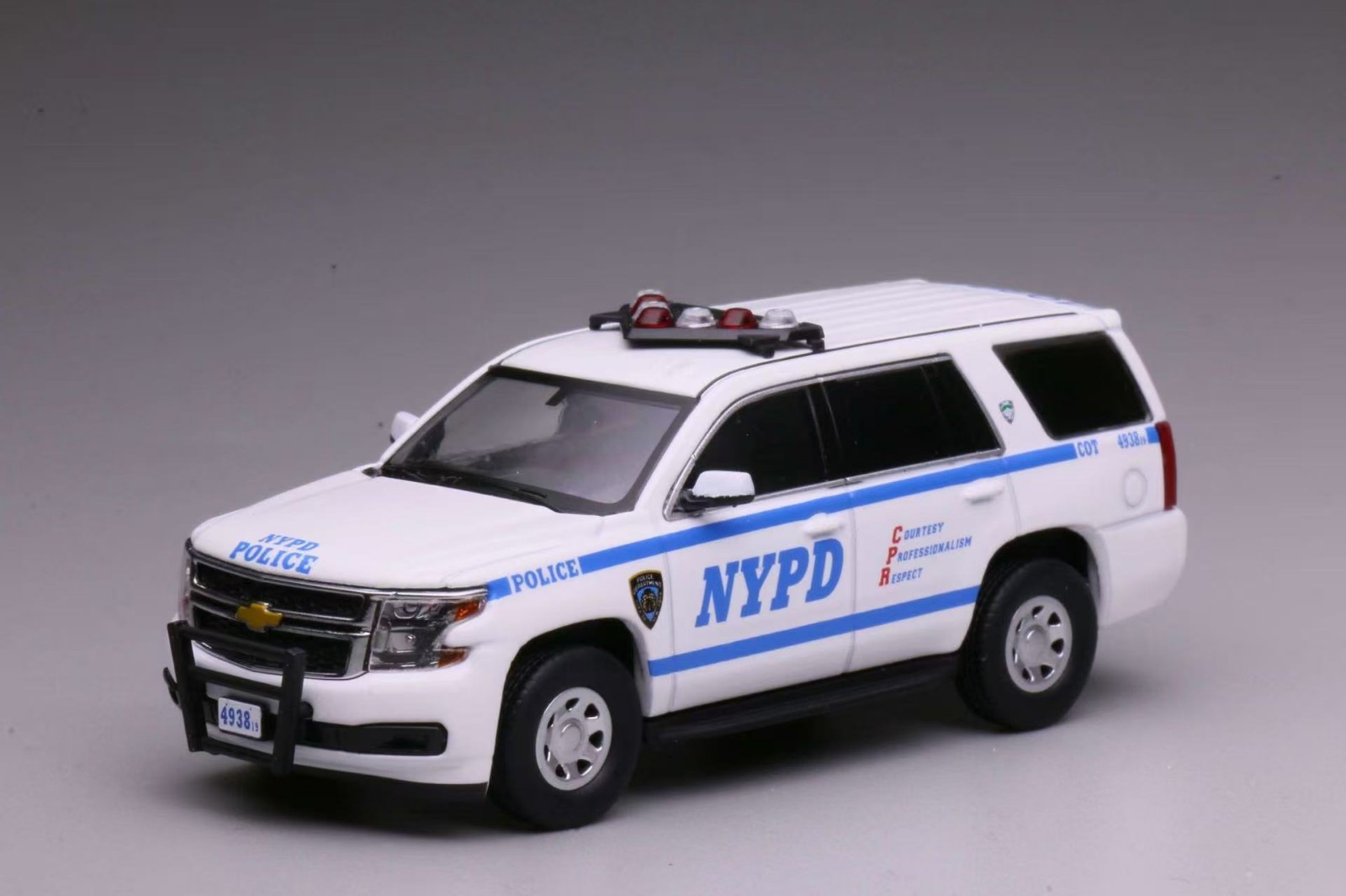596 1: 64 Chevrolet Tahoe Police Car Diecast Collect Car 596 1: 64 Chevrolet Tahoe Police Car Diecast Collect Car