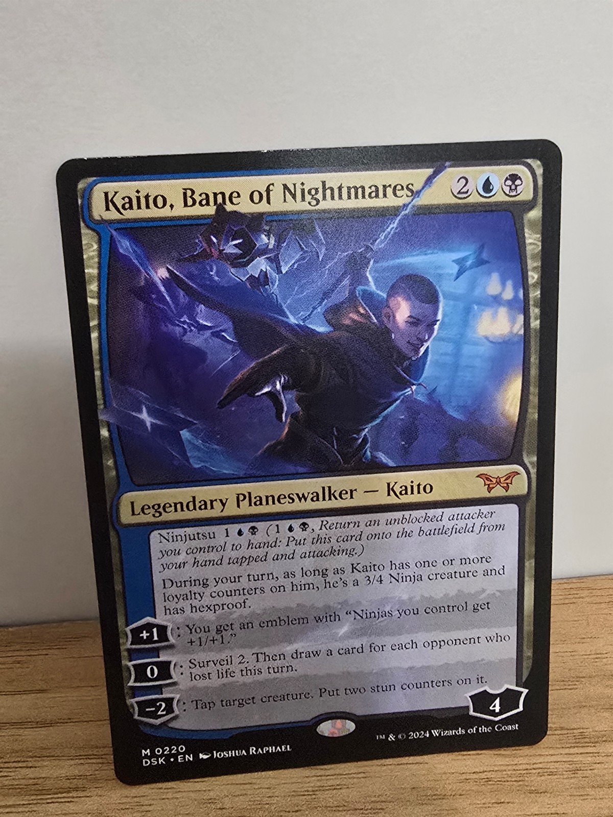 MTG ~ Kaito, Bane of Nightmares ~ nMint ~ Ships NOW