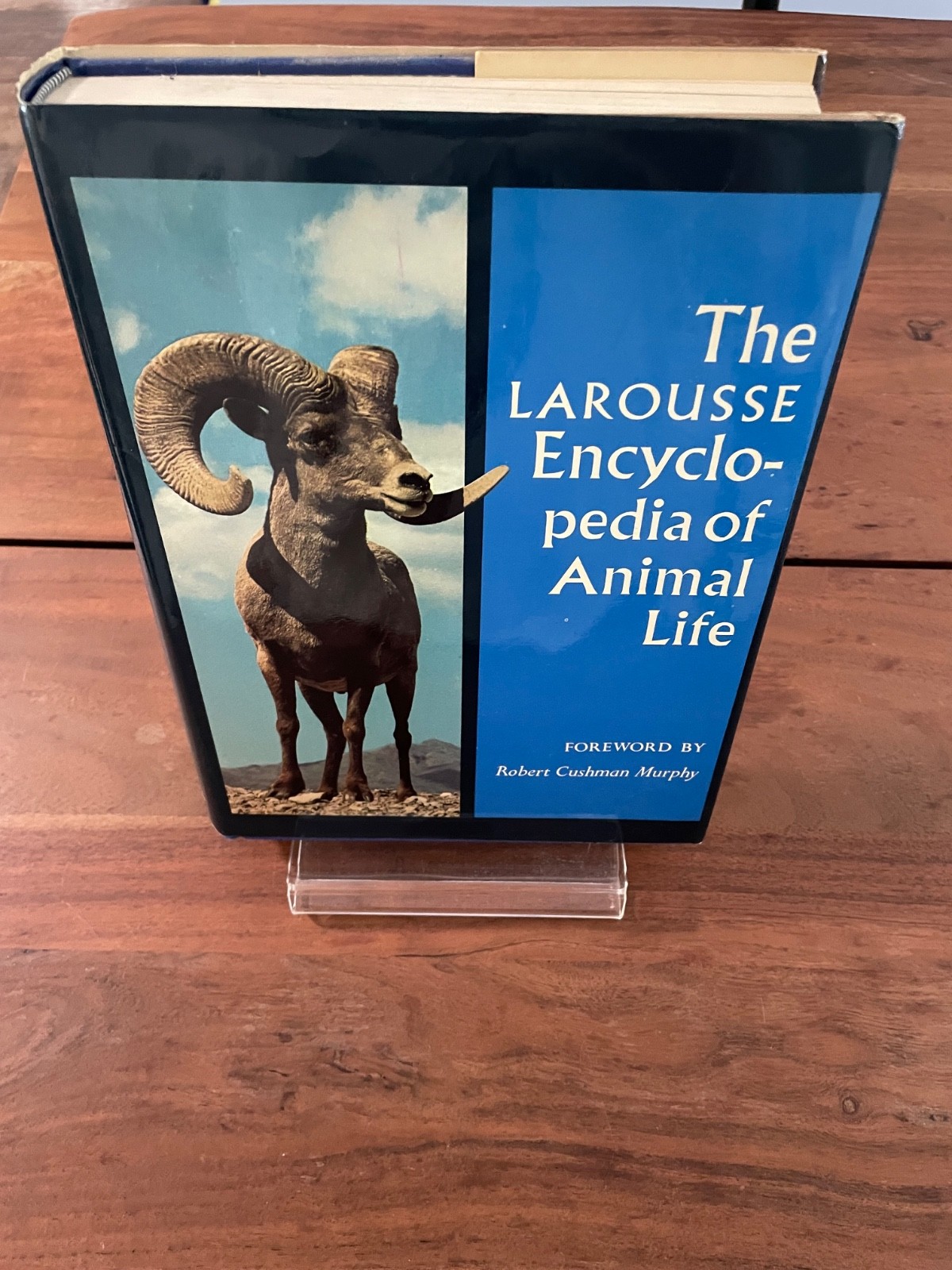 Vintage Larousse Encyclopedia of Animal Life Hardcover Illustrated Wildlife