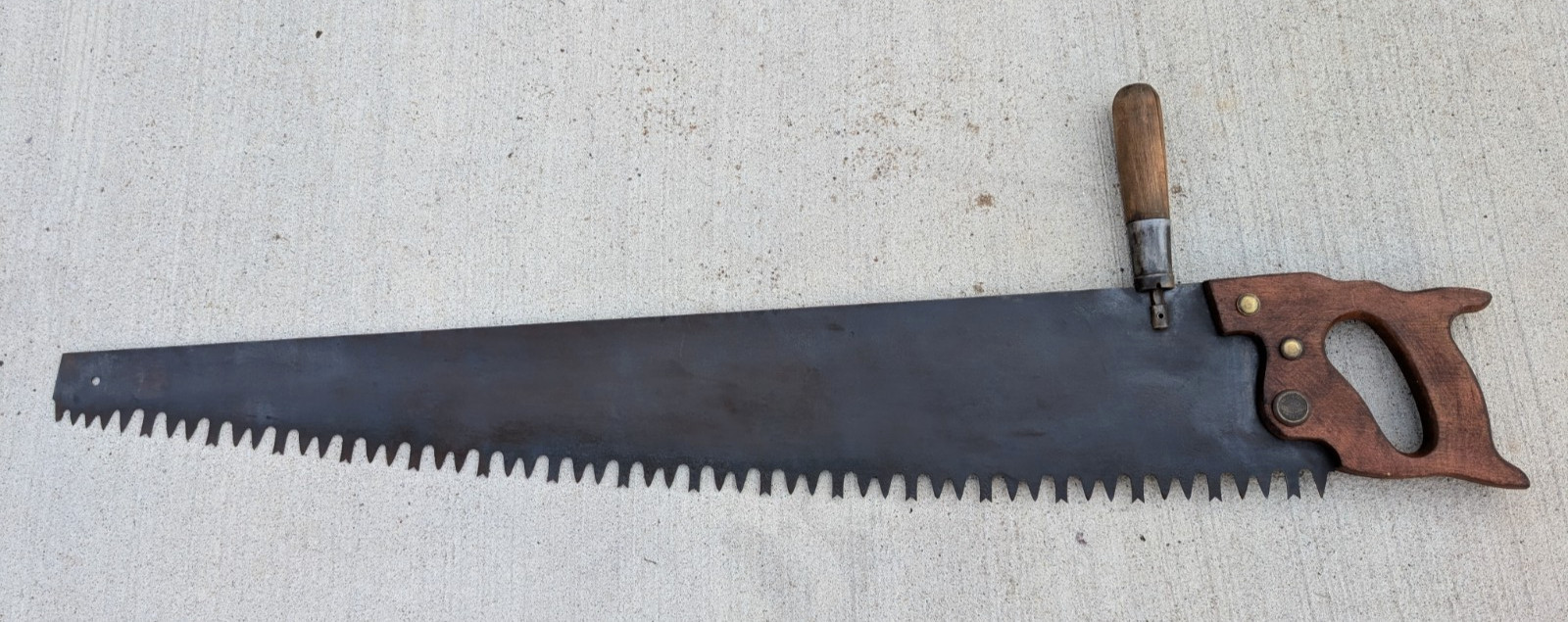 WI Barn Antique Primitive 1 One-Man Crosscut Saw 40 1/4\