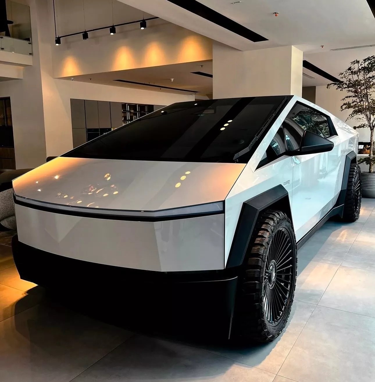 Cybertruck DIY PreCut PPF Paint Protection Film Wrap Color Changing Pearl White