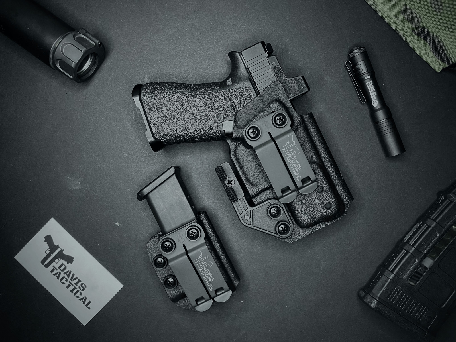 Davis Tactical IWB Kydex Concealment Holster For Glock 43X/43X MOS